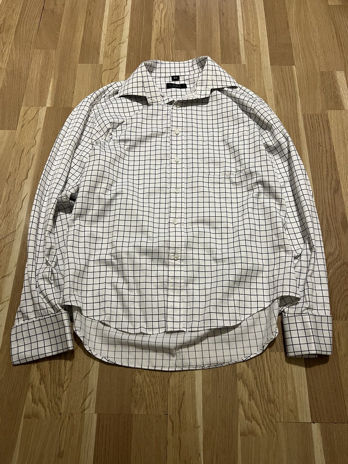 Ermenegildo Zegna × Vintage zegna ermenegildo vintage shirts white luxury Size US L / EU 52-54 / 3 - 1 Thumbnail