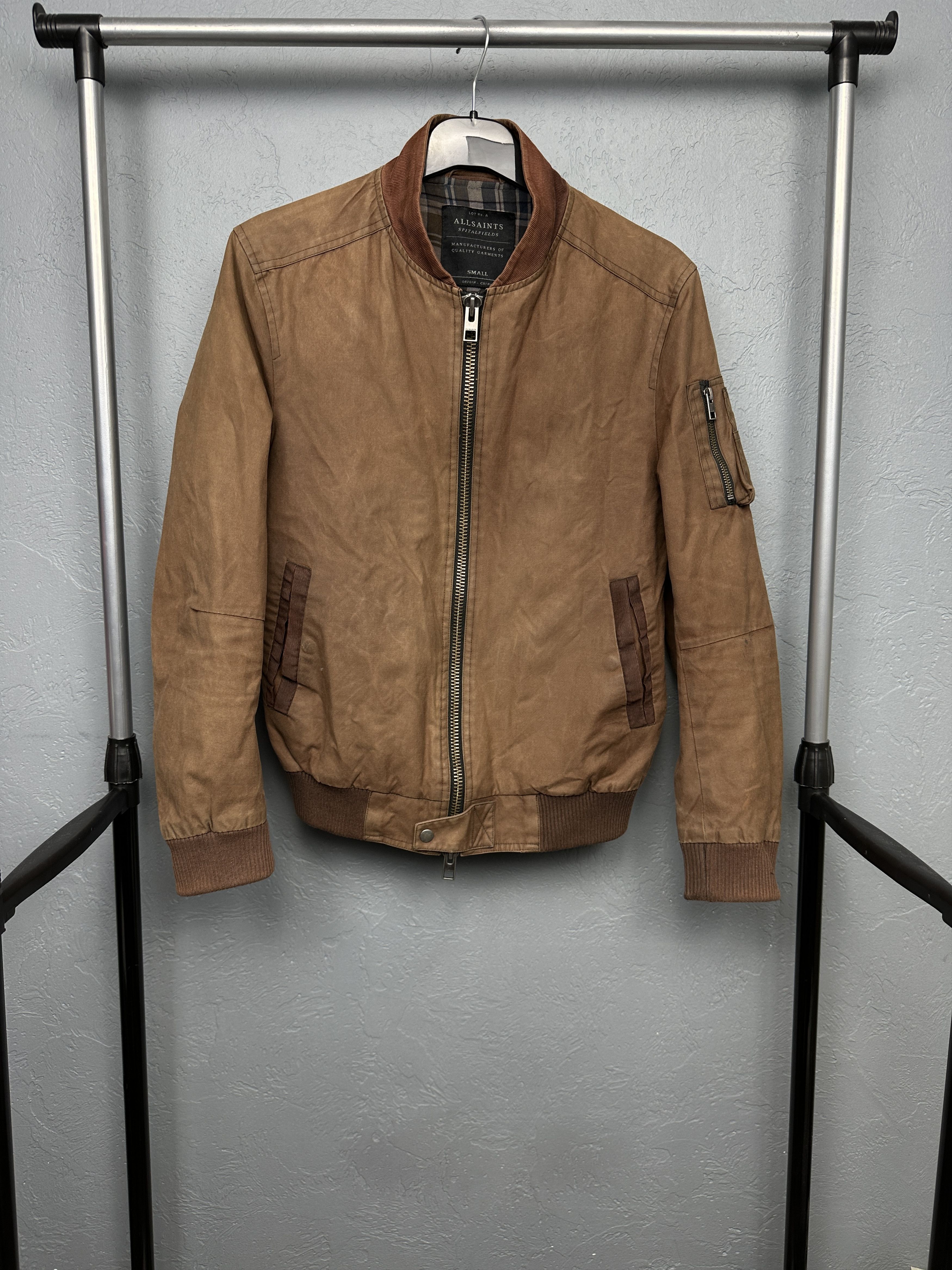 Allsaints Allsaints Mens Kensai Bomber Jacket Size US S / EU 44-46 / 1 - 1 Thumbnail