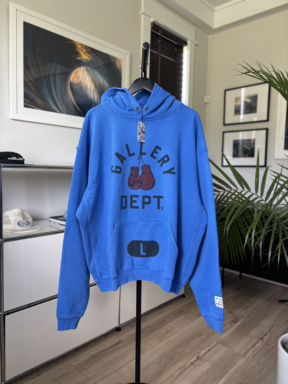 Gallery Dept. 🥊 GALLERY DEPT BOXING LOGO HOODIE Size US L / EU 52-54 / 3 - 2 Thumbnail