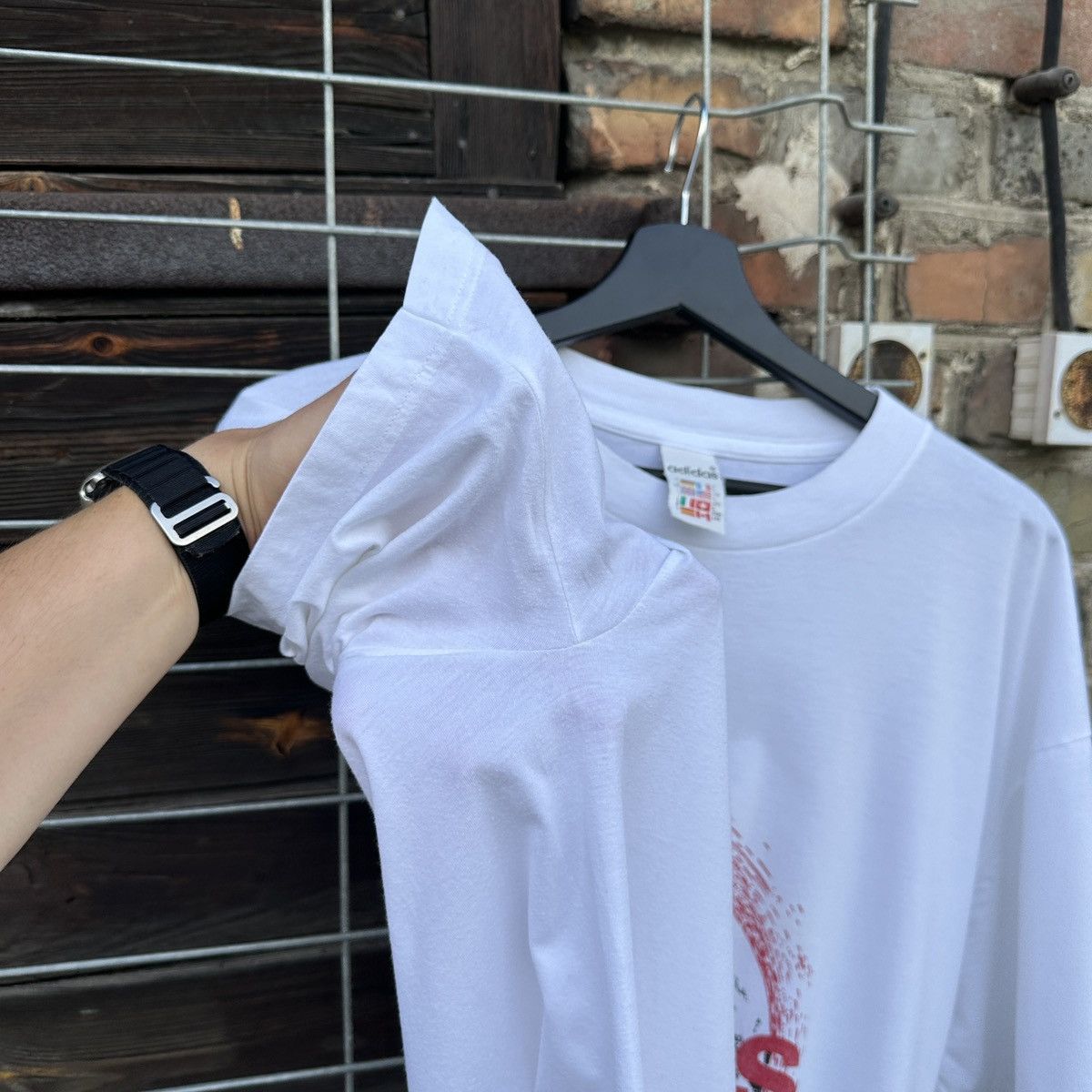 Adidas Vintage Adidas 90s T-shirt Shirt Tee Graphic Football World Size US L / EU 52-54 / 3 - 6 Thumbnail