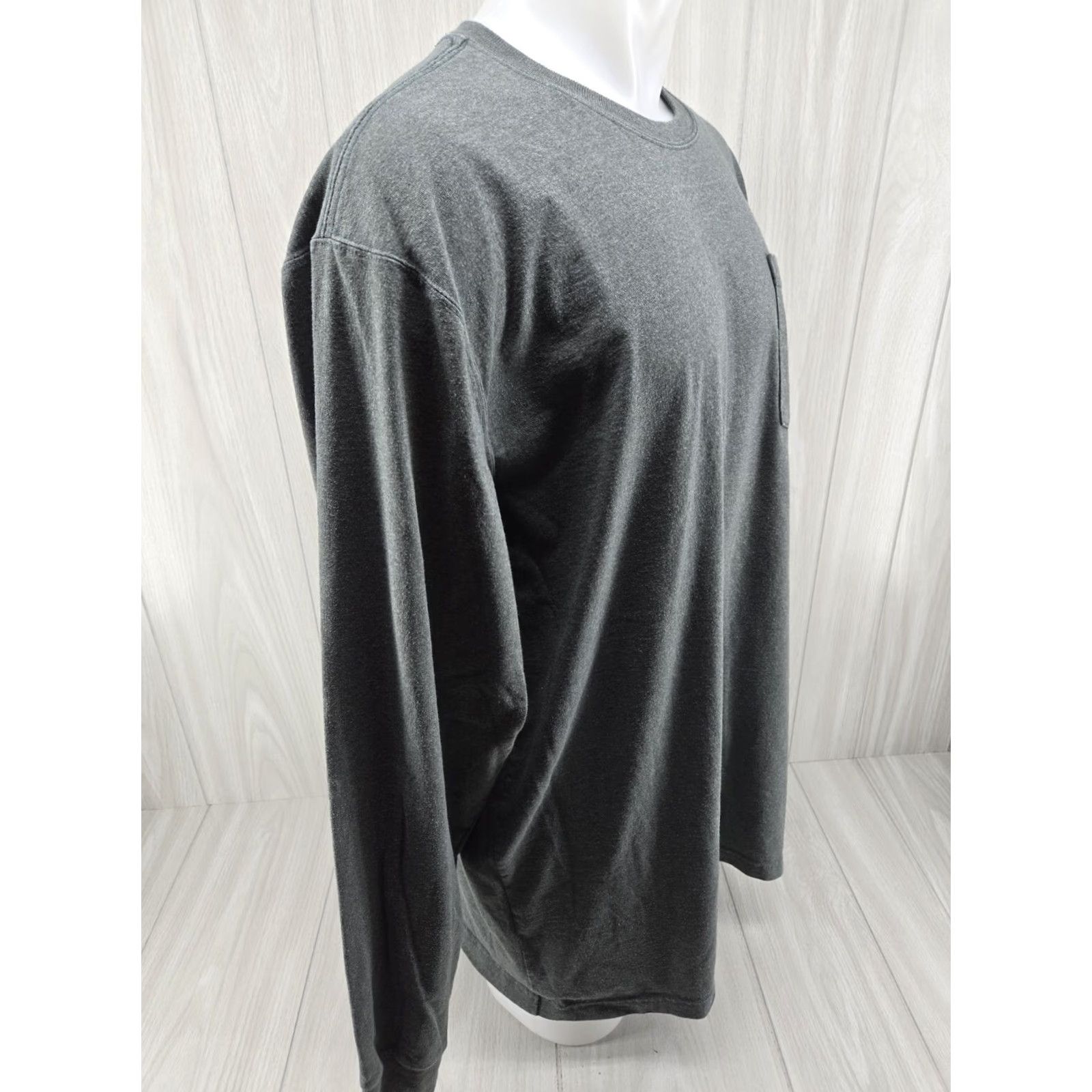 Carhartt VINTAGE Carhartt Shirt Mens XL Tall Green Loose Fit Long Sleeve Pocket K126-354 Size US XL / EU 56 / 4 - 6 Thumbnail