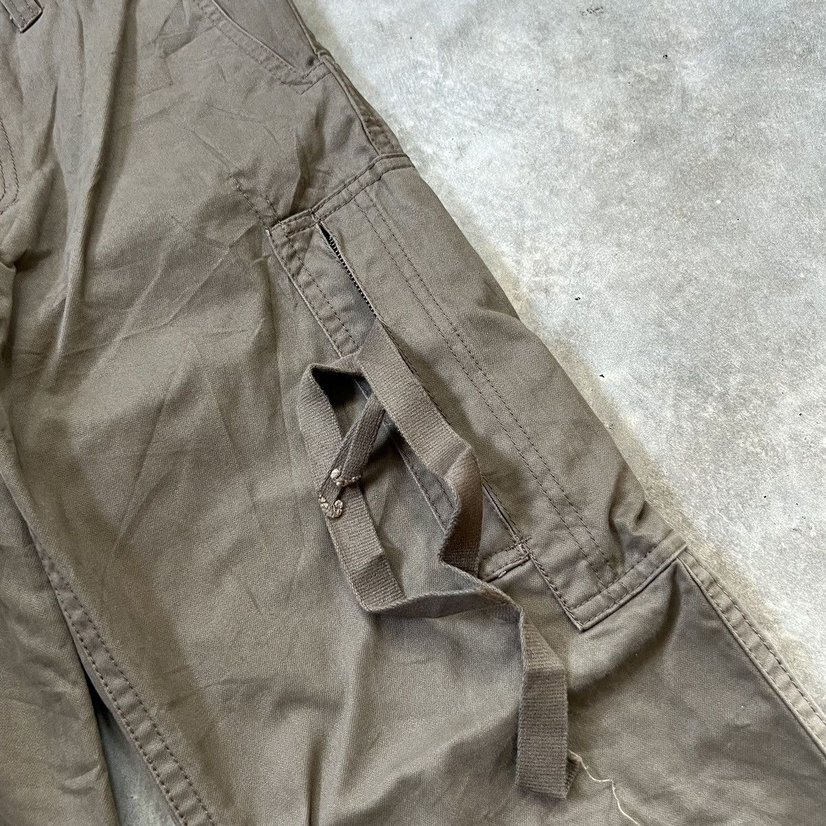 291295=Homme 291295 Homme Y2K Style Bondage Cargo Pants Size US 30 / EU 46 - 7 Thumbnail
