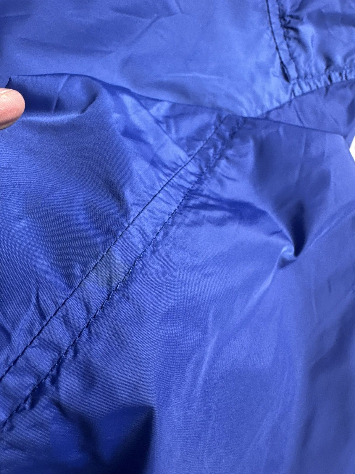 Moncler Moncler Renoir Giubbotto Luxury Nylon Jacket Size 2 Blue Size US M / EU 48-50 / 2 - 15 Thumbnail