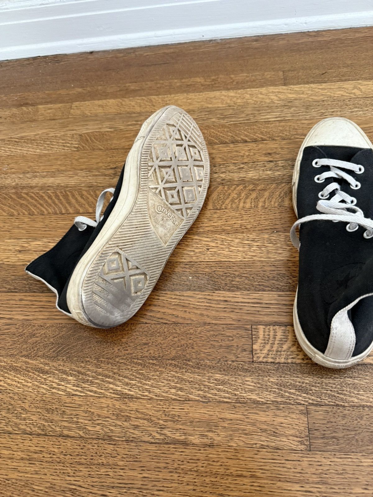Comme des Garcons Comme des Garçons x Chuck Taylor All Star Hi 'Black' Size US 10 / EU 43 - 4 Thumbnail