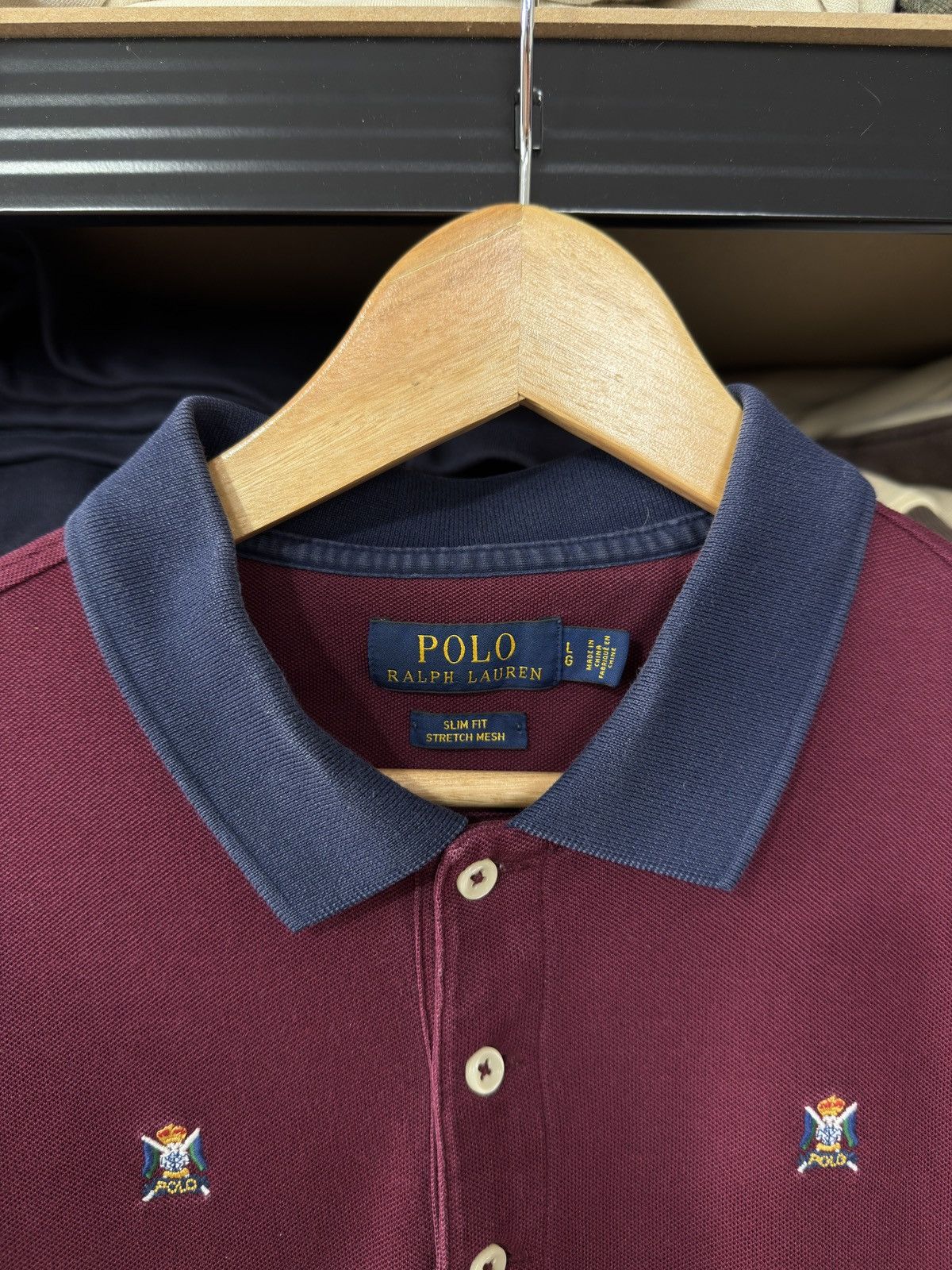 Polo Ralph Lauren POLO RALPH LAUREN MONOGRAM CREST POLO SHIRT CUSTOM SLIM FIT Size US L / EU 52-54 / 3 - 8 Thumbnail