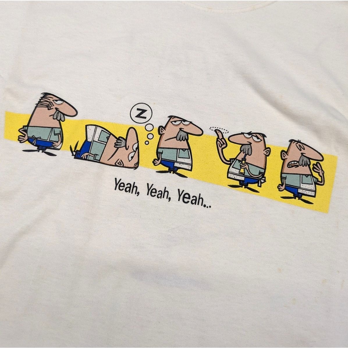 Hanes × Vintage Y2K You Won't Believe Hanes Comfort-T promo T-shirt Size US XL / EU 56 / 4 - 2 Thumbnail