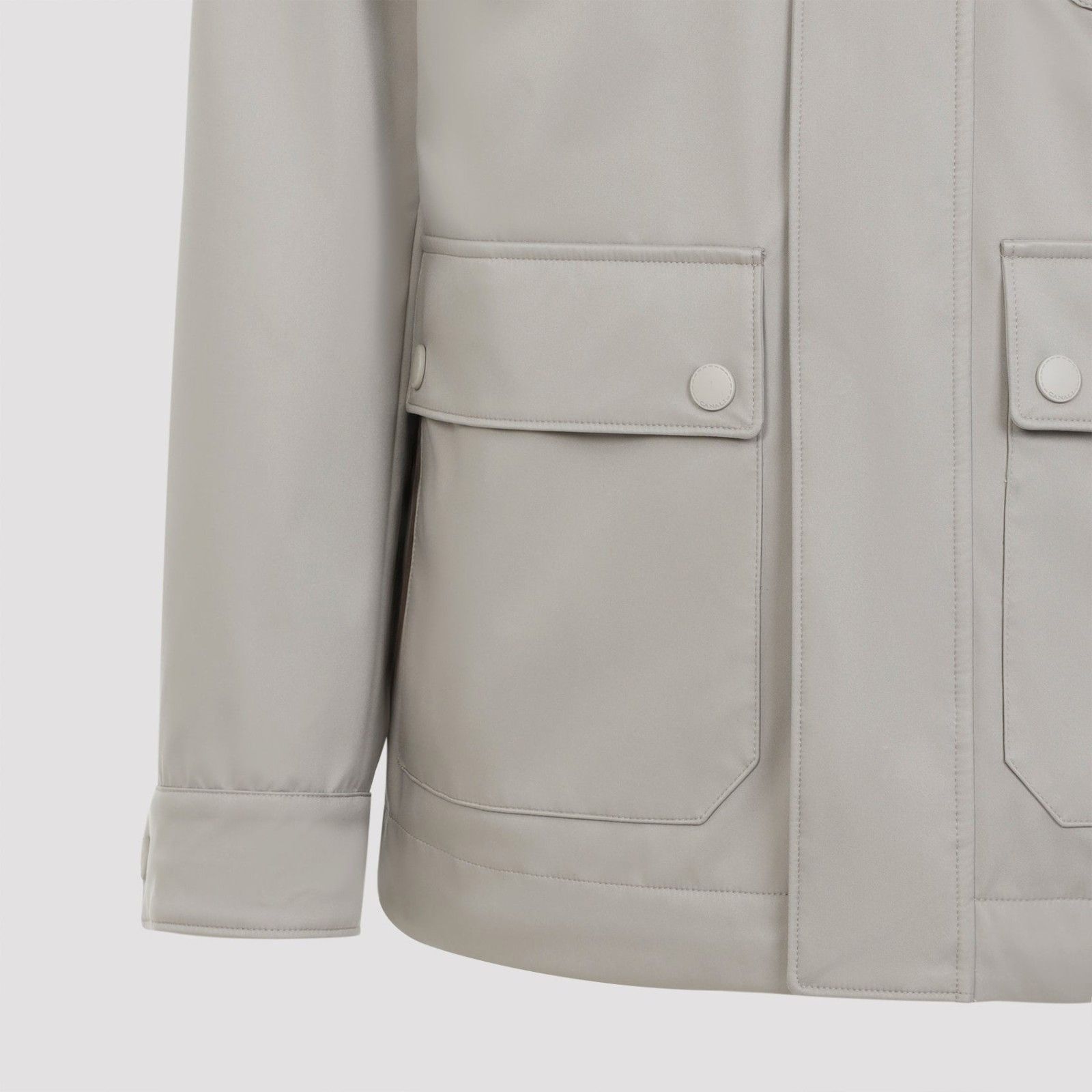 Canali CANALI Beige Jacket New & Authentic (Men's size:L;) Size US L / EU 52-54 / 3 - 3 Thumbnail