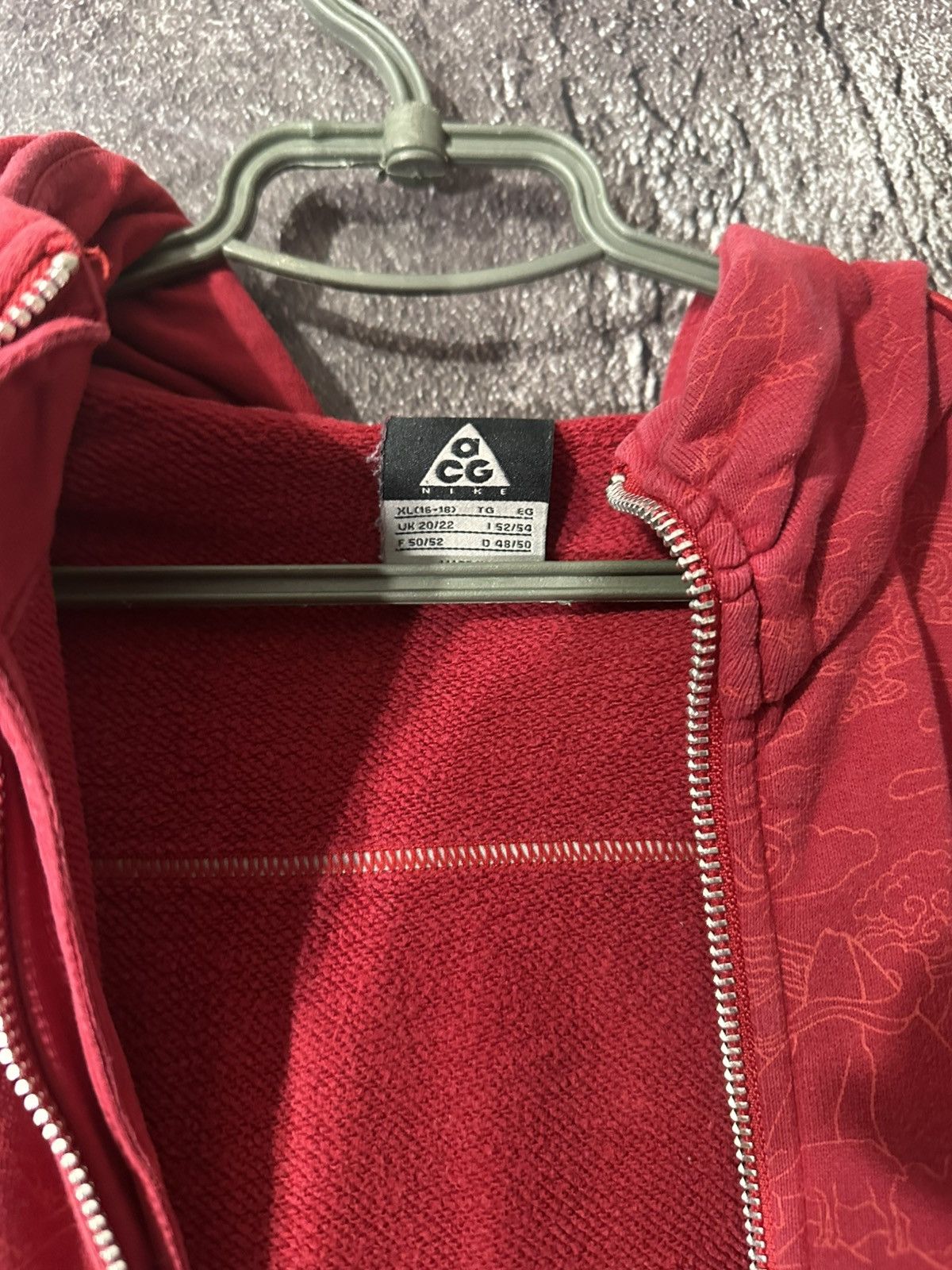 Nike ACG × Vintage Vintage Nike ACG hoodie logo women's size Xl rare Size XL / US 12-14 / IT 48-50 - 5 Thumbnail
