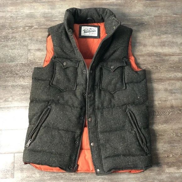 Trailwear by Penfield Stapleton Donegal Tweed Down Vest