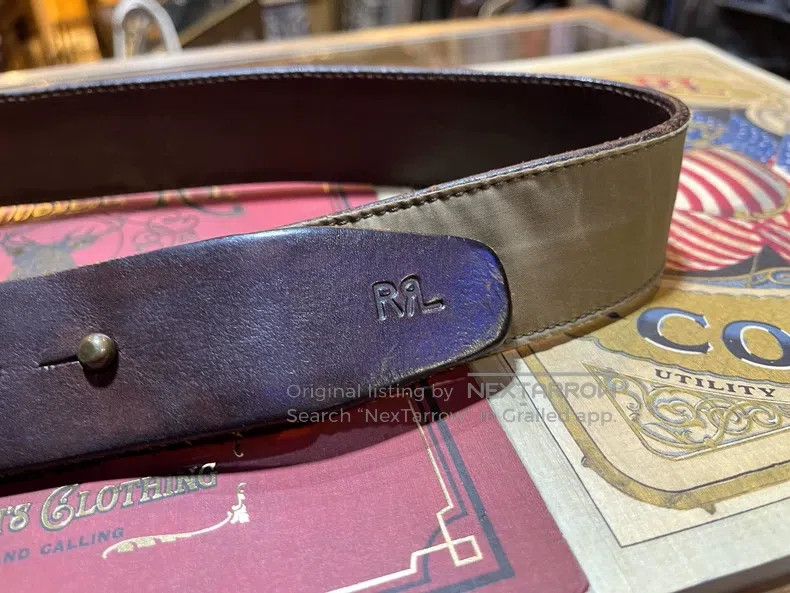 RRL Ralph Lauren RRL Ralph Lauren Vintage Belt Size ONE SIZE - 2 Thumbnail