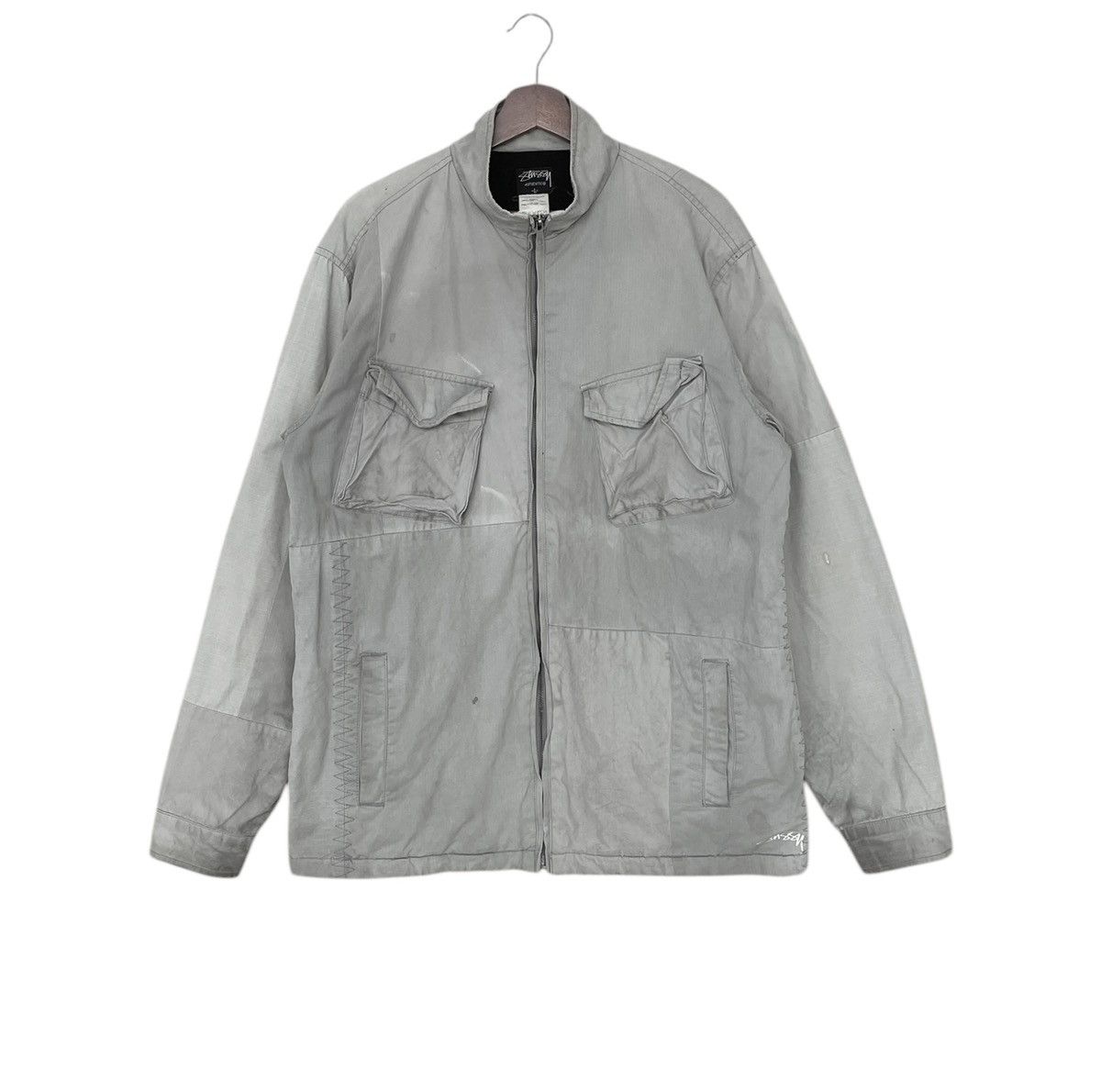 Stussy × Vintage Vintage Brand Stussy Work Wear Jacket 2000s Size US L / EU 52-54 / 3 - 1 Thumbnail