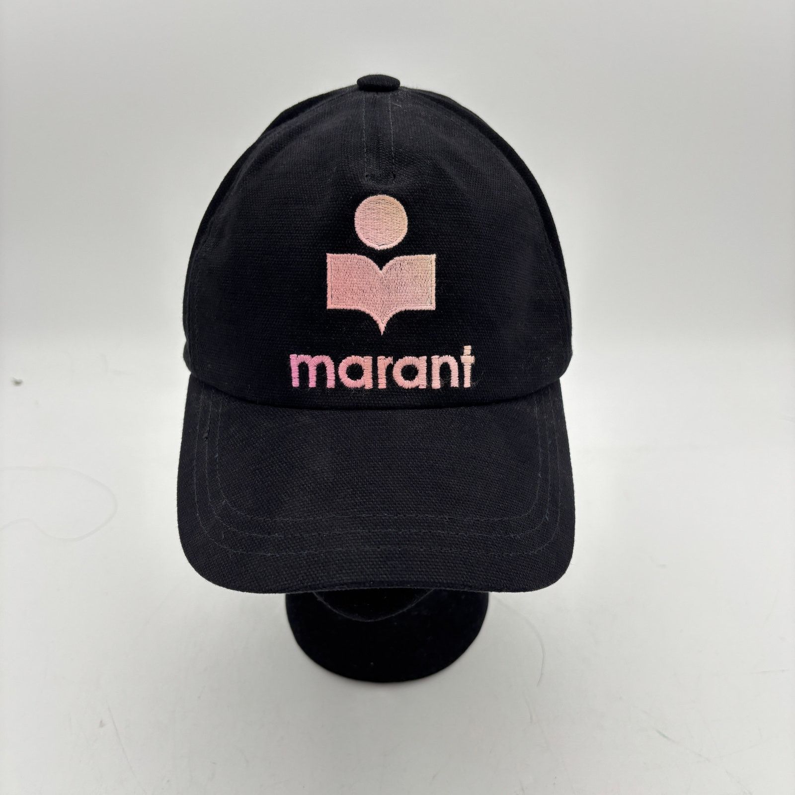 Isabel Marant Isabel Marant Tyron Pink Logo Embroidered Baseball Cap Hat Size ONE SIZE - 1 Thumbnail