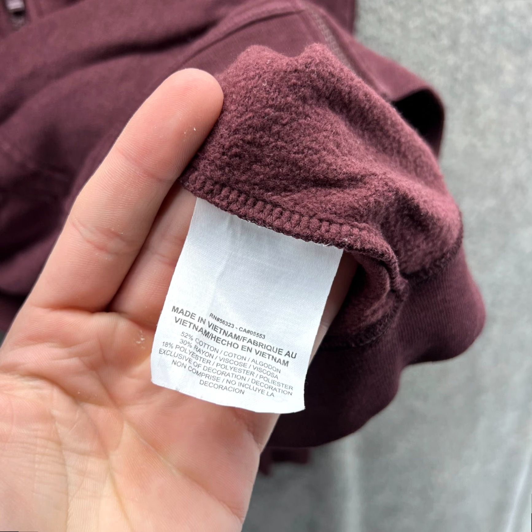 Nike Nike Hoodie Women M Burgundy Rally Full Zip Fleece Swoosh Sportswear Jacket Size M / US 6-8 / IT 42-44 - 5 Thumbnail