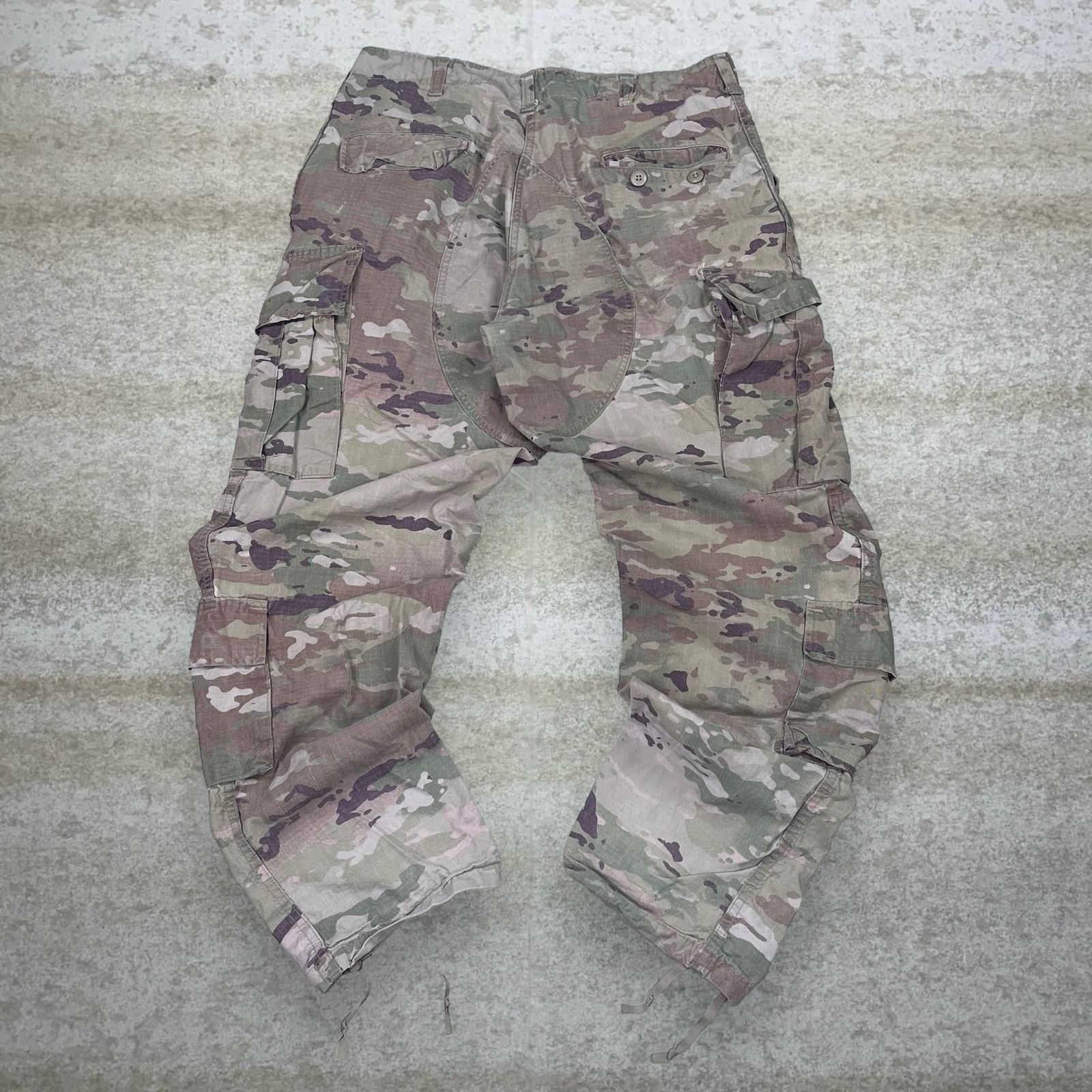 Vintage Crazy Vintage 90s Military Terrain Camo Tactical Pants Baggy Size US 36 / EU 52 - 1 Thumbnail
