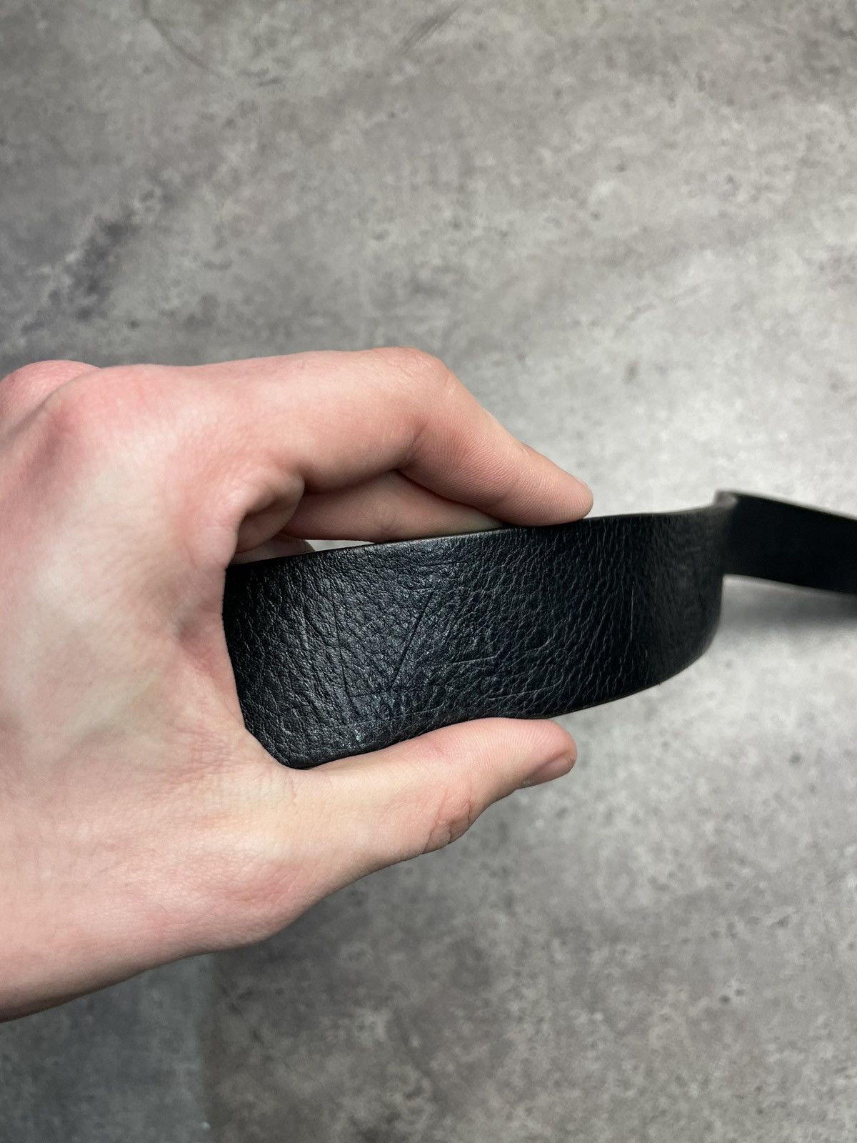 La Martina Vintage La Martina Leather Belt 95cm Size ONE SIZE - 4 Thumbnail