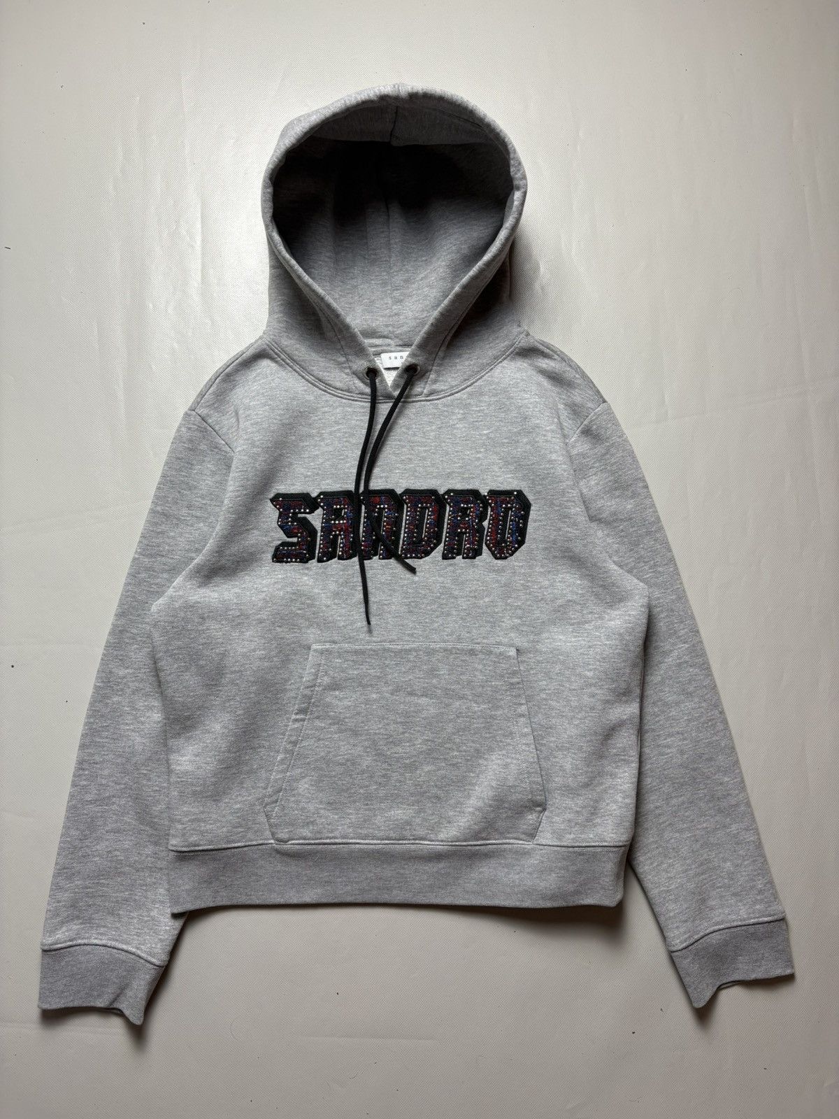 Sandro Sandro Paris Big Logo Hoodie Size S / US 4 / IT 40 - 1 Thumbnail