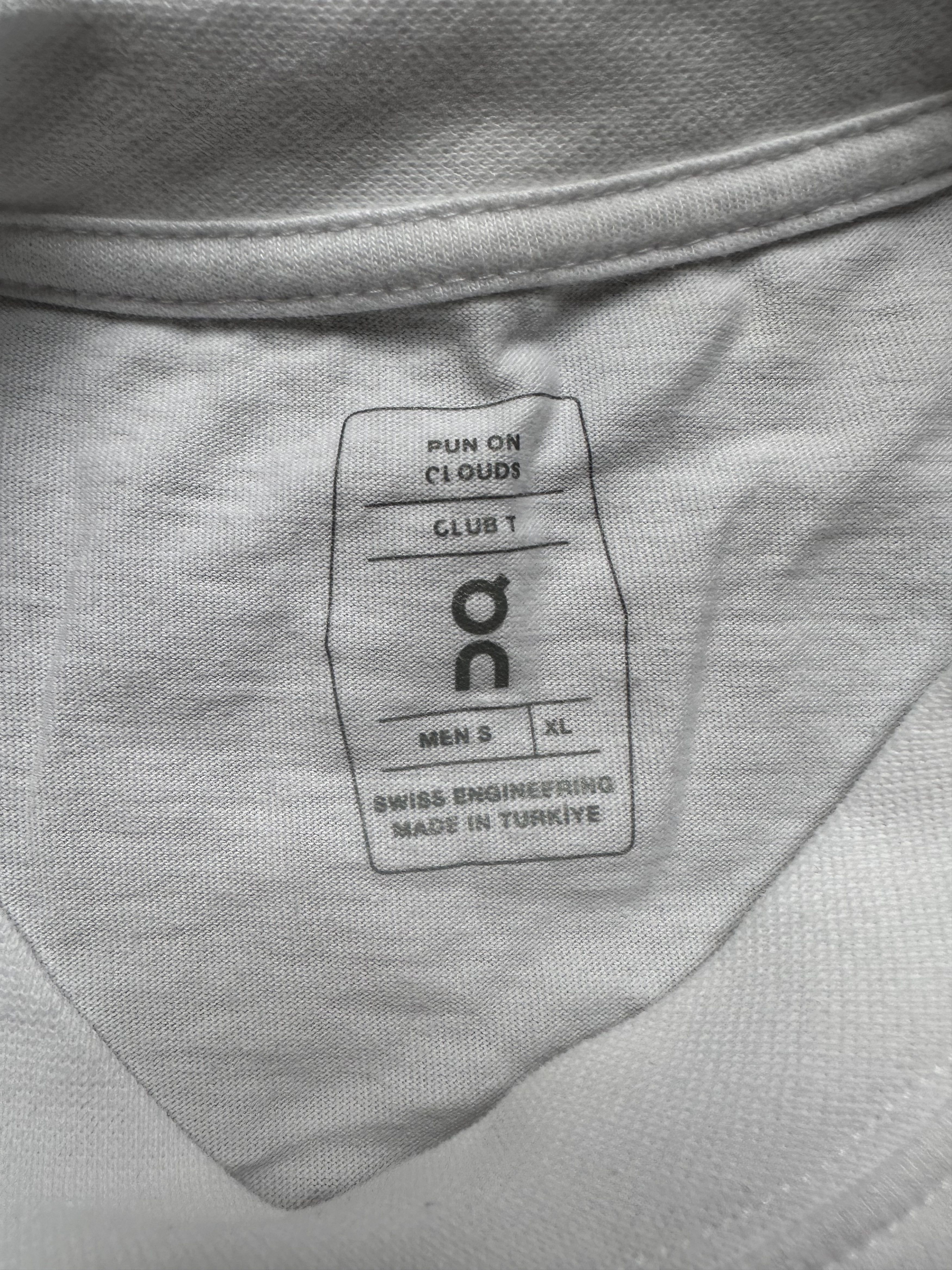On On Running club t shirt Size US XL / EU 56 / 4 - 5 Thumbnail