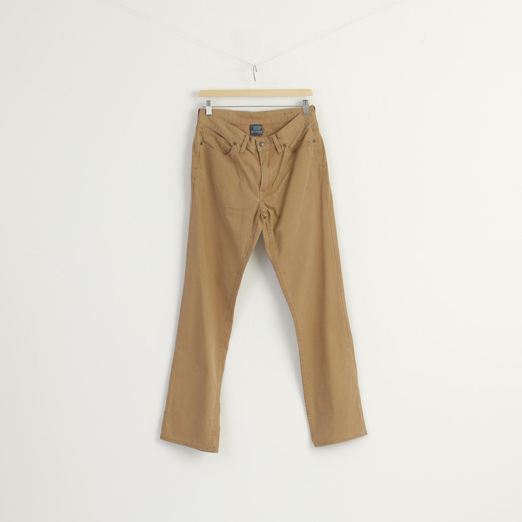 Polo Ralph Lauren Polo Ralph Lauren Men 30 Trousers Brown Cotton 9577 Size US 30 / EU 46 - 2 Thumbnail