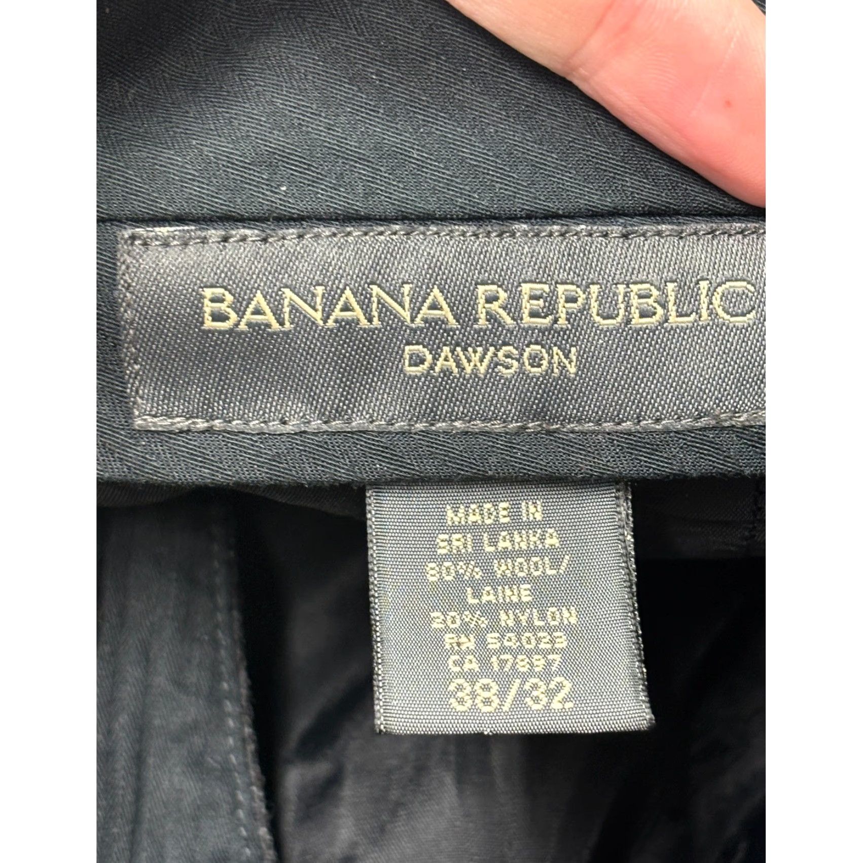 Banana Republic Banana Republic Dawson Mens Charcoal Gray Wool Blend Cargo Pants 38x28 Pants Mens Wool Blend Cargo Gray 38 28 Banana Republic Dawson Size US 38 / EU 54 - 5 Thumbnail