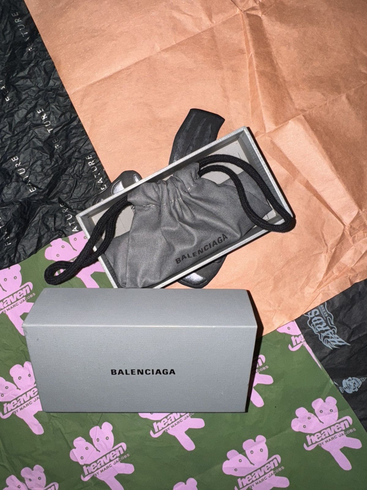 Balenciaga Balenciaga HOLLI XXL SNAP CLIP SET IN FLUO PINK Size ONE SIZE - 6 Thumbnail