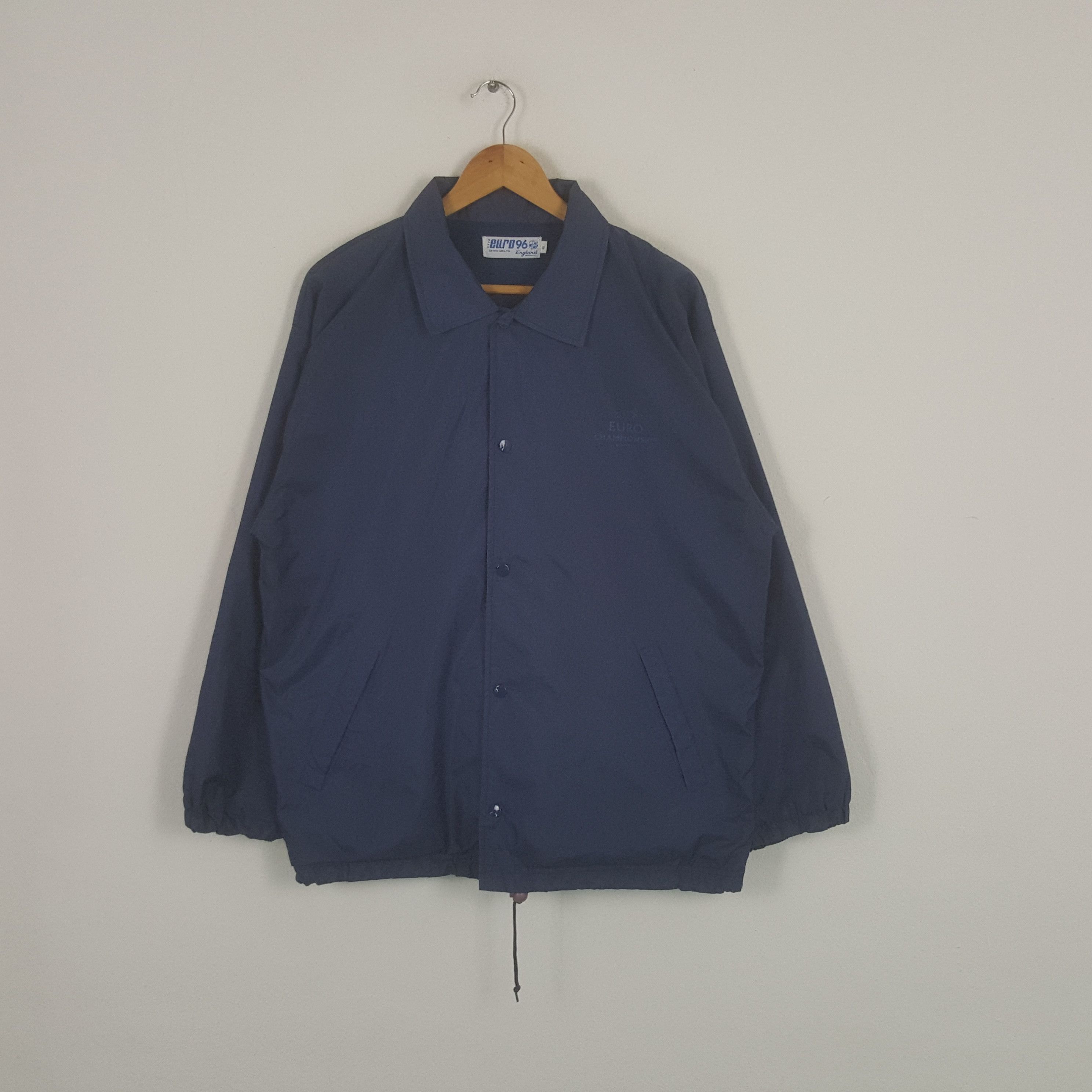 Vintage 90's Euro 96 England Sport Style Windbreaker Jacket