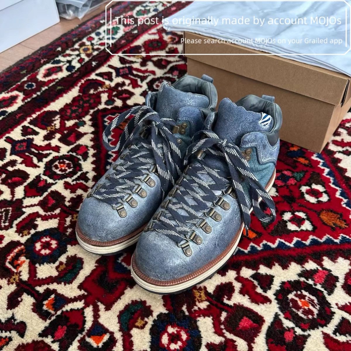 Visvim Sz 8 Visvim 11AW Serra Fade Gray Mountain Boots mojos1334 Size US 8 / EU 41 - 1 Thumbnail