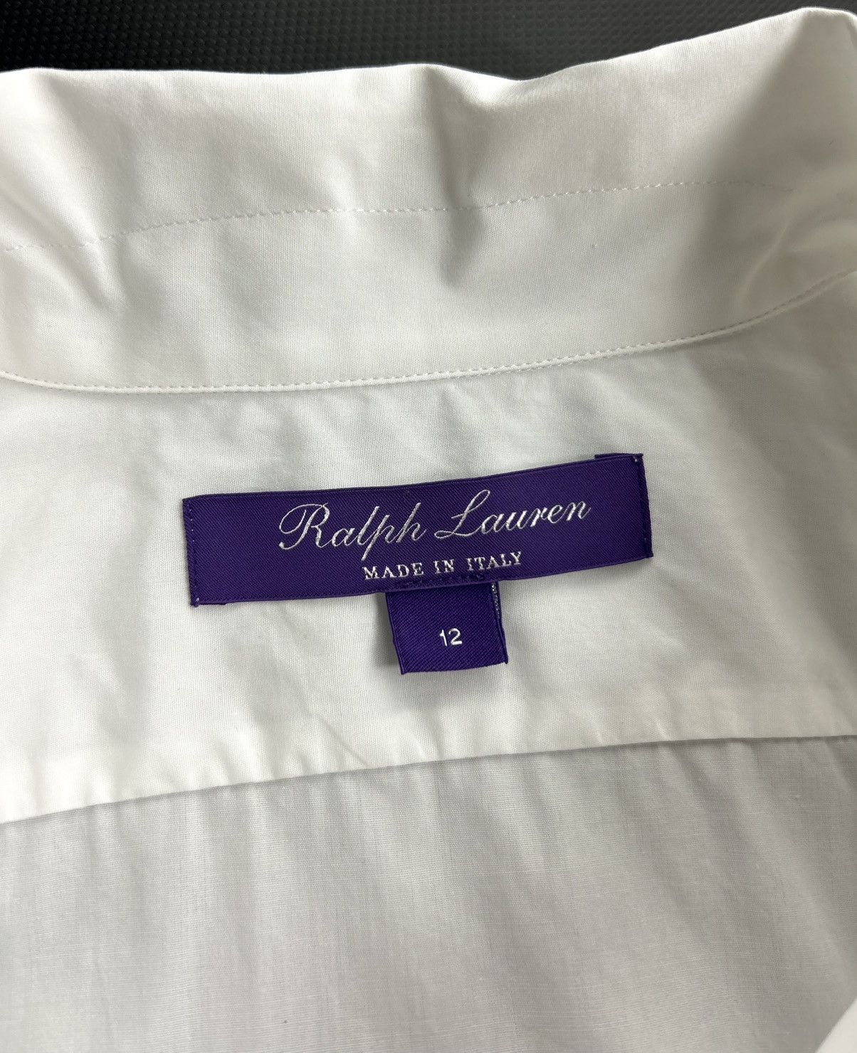 Ralph Lauren Purple Label Ralph Lauren Purple Label White Button-Up Shirt Women’s L 12 Size L / US 10 / IT 46 - 11 Thumbnail