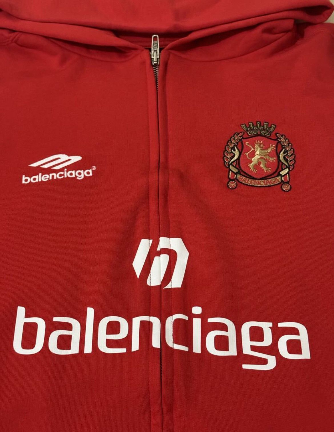 Balenciaga Balenciaga exclusively Aoyama store Tokyo Football Hoodie Size US XL / EU 56 / 4 - 3 Thumbnail