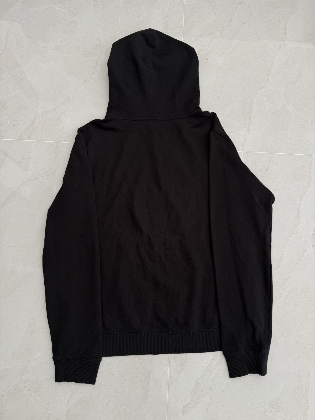 Saint Laurent Paris Saint Laurent Paris Black Logo Hoodie Size XL Size US XL / EU 56 / 4 - 4 Thumbnail
