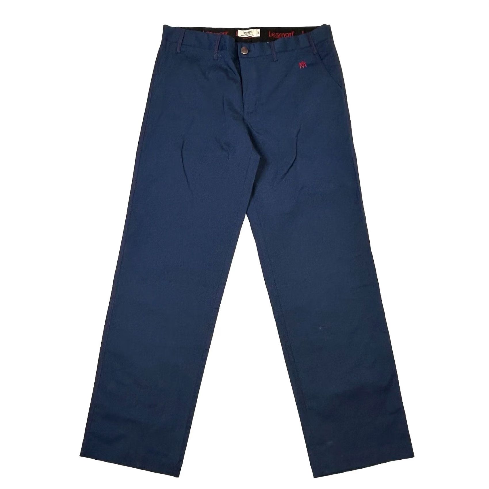 Vintage Lesmart Men’s Golf Chino Pants 38x32 Blue Red Stretch Relaxed Straight Shirt Adult Regular Size US 38 / EU 54 - 2 Thumbnail