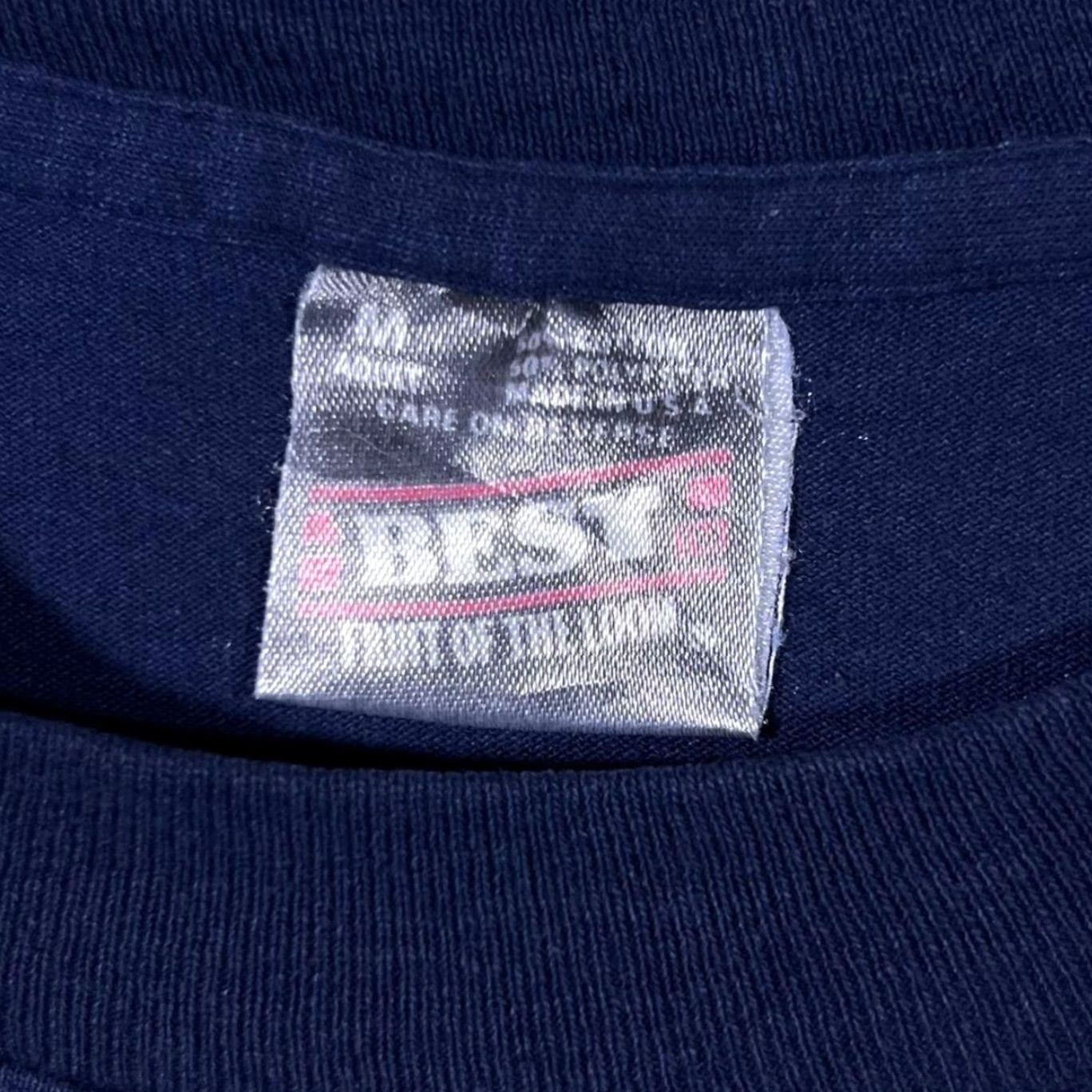 Fruit Of The Loom Vintage XYZ CLUB (1988) X-Plore Your Zoo USA Tourist Single Stitch T-Shirt M S Blue Ladies? Mens? Size US S / EU 44-46 / 1 - 3 Thumbnail