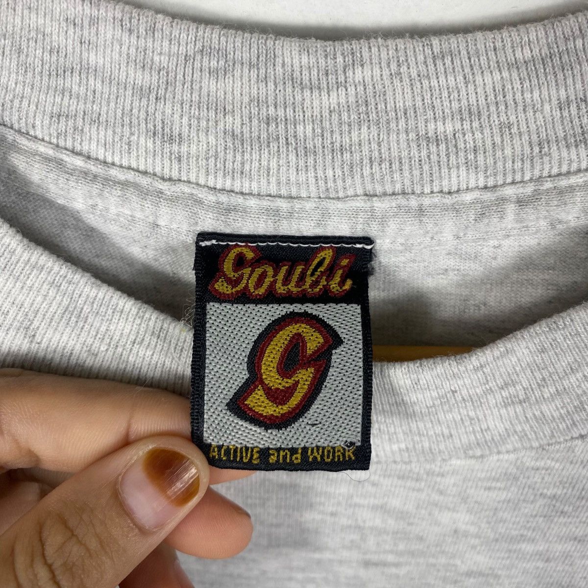 Vintage Vintage 90s GOUBI Modern Streetwear Skateboarding Tee Shirt Size US L / EU 52-54 / 3 - 6 Thumbnail