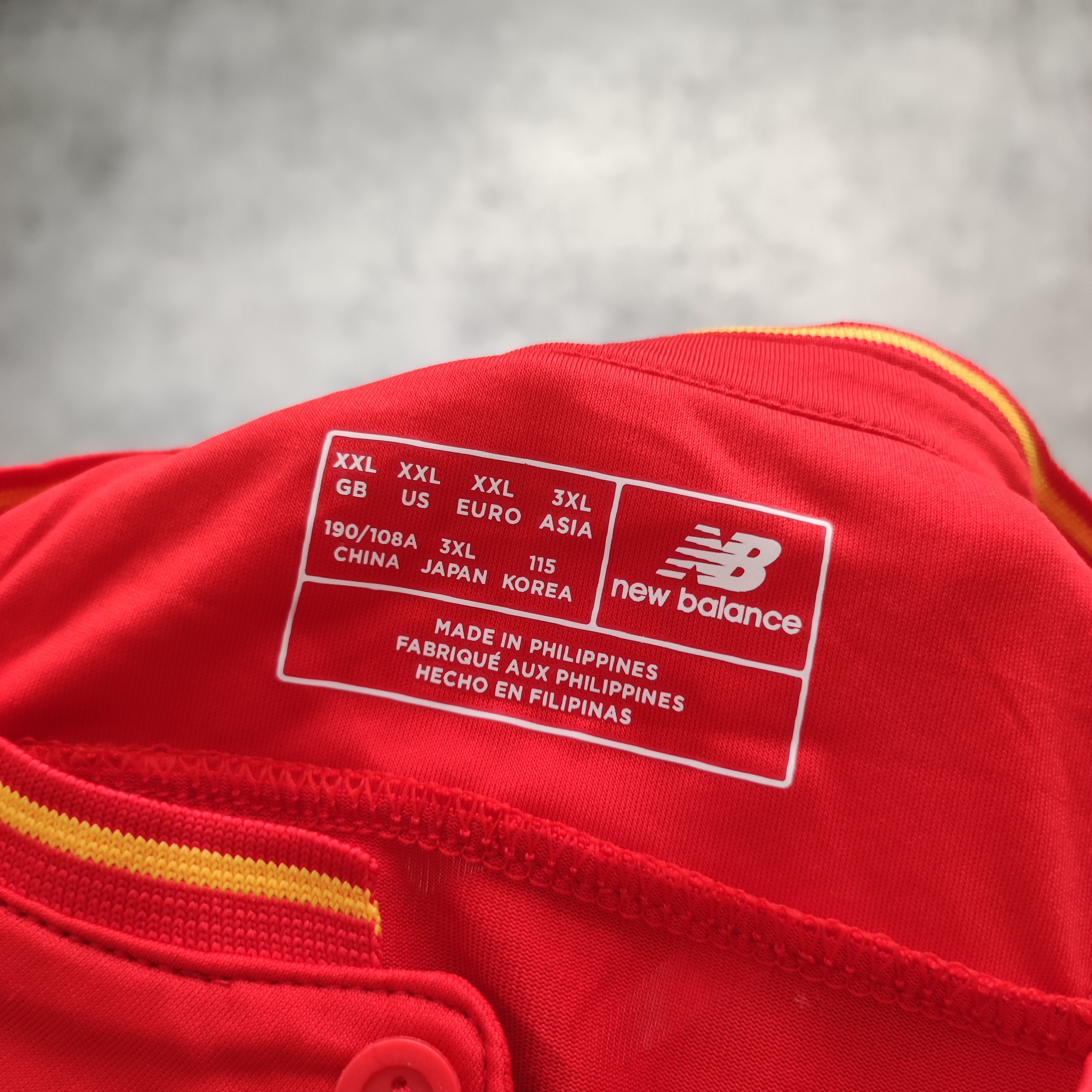 Other RARE 2014 New Balance x Liverpool FC Home Football Jersey Size US XXL / EU 58 / 5 - 7 Thumbnail