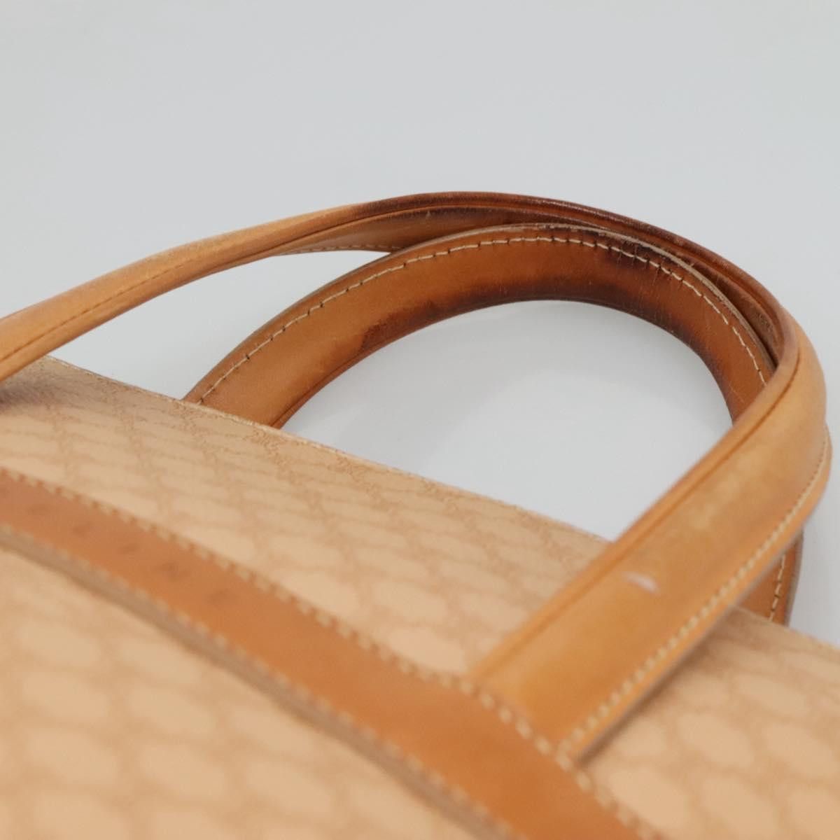 Celine CELINE Macadam Canvas Hand Bag Pvc 2ay Beige Gold Size ONE SIZE - 8 Thumbnail