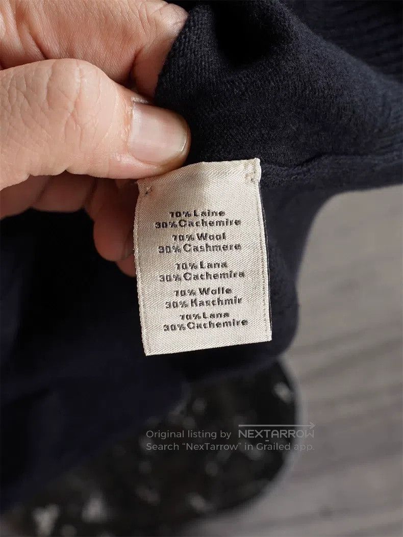 Hermes Hermes Round Neck Cashmere Knit Sweater Size US XL / EU 56 / 4 - 9 Thumbnail