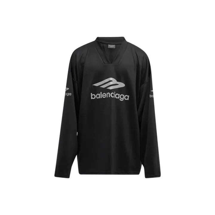 Balenciaga Balenciaga Skiwear V-Neck Long Sleeve T-Shirt 0079 Size US XS / EU 42 / 0 - 1 Thumbnail