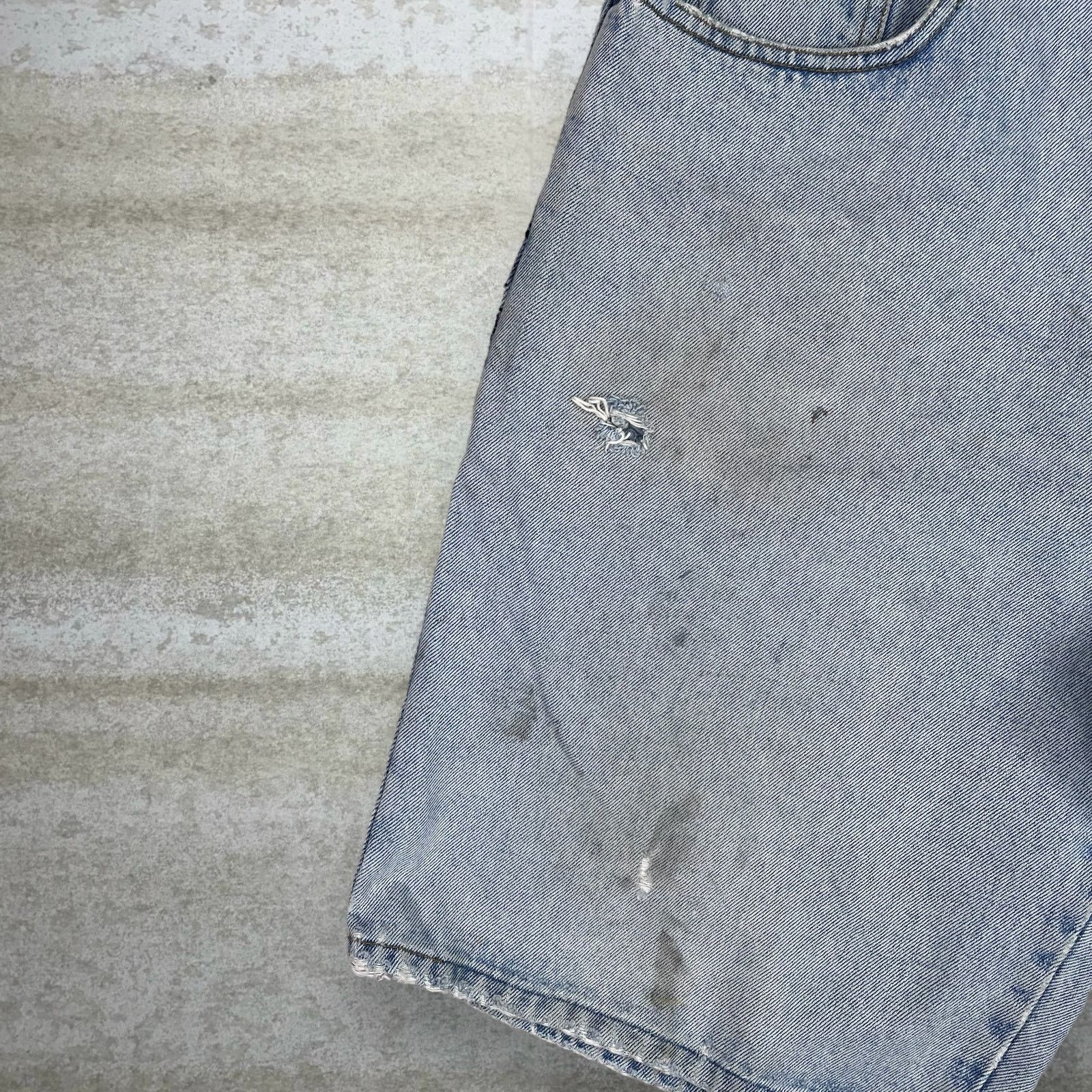 Request Jeans Vintage 90s Request Classics Jean Shorts 36x9.5 Light Wash Size US 36 / EU 52 - 6 Thumbnail