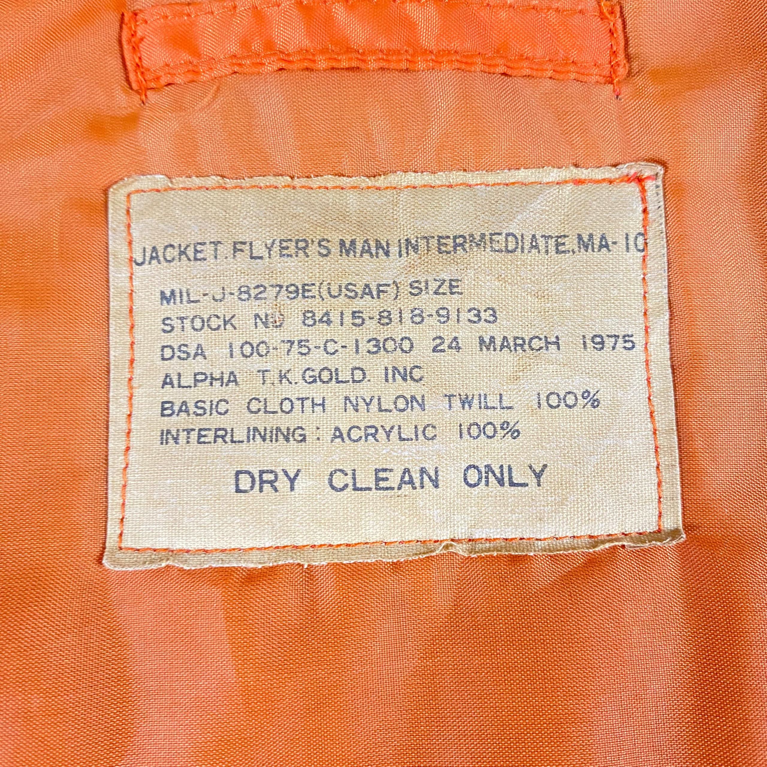 Other Vintage 90s Jacket Flyer Men USAF Bombers Jacket Size US L / EU 52-54 / 3 - 10 Thumbnail