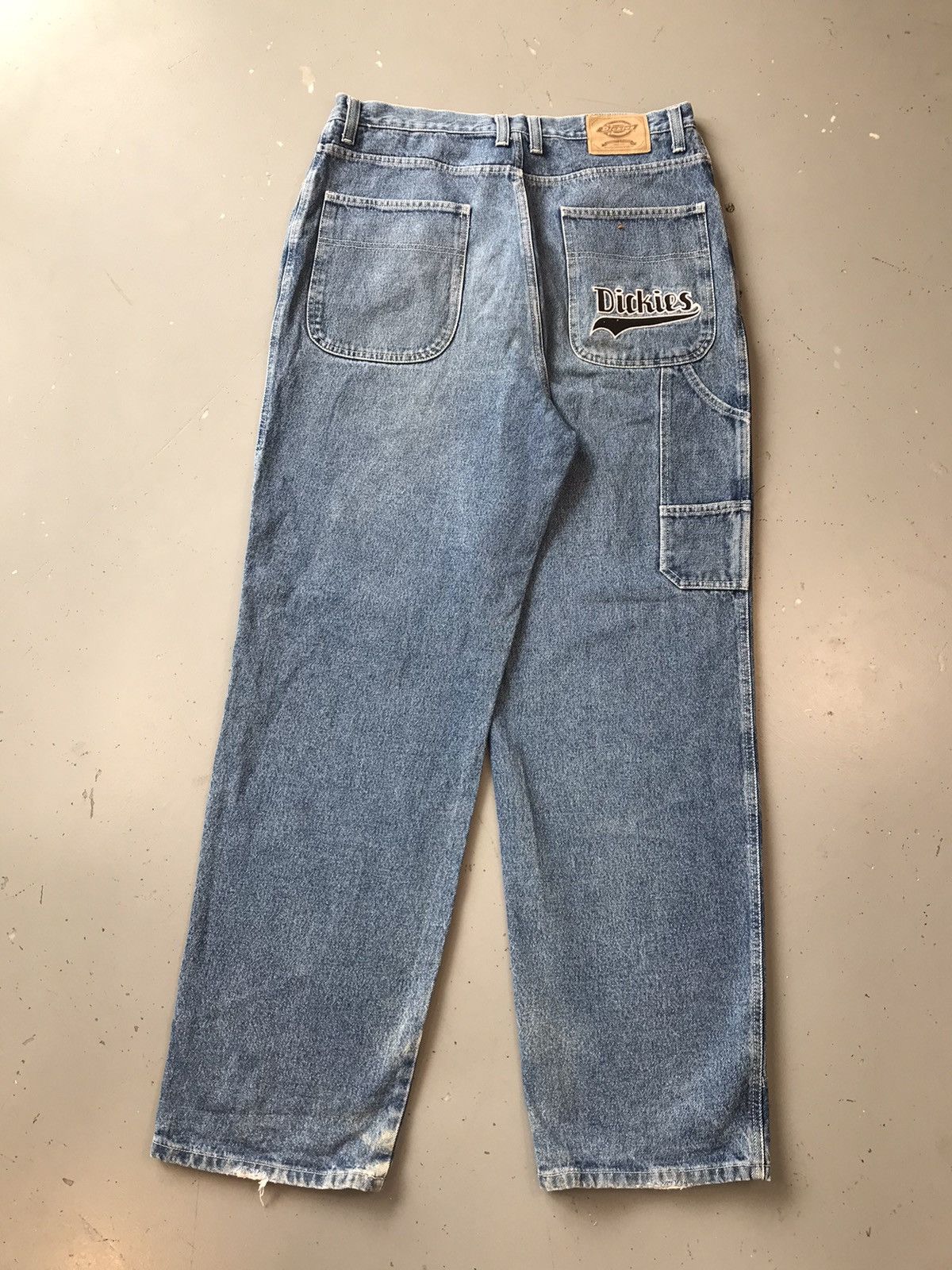 Dickies × Vintage Vintage dickies big daddy embroidered denim Size US 36 / EU 52 - 1 Thumbnail