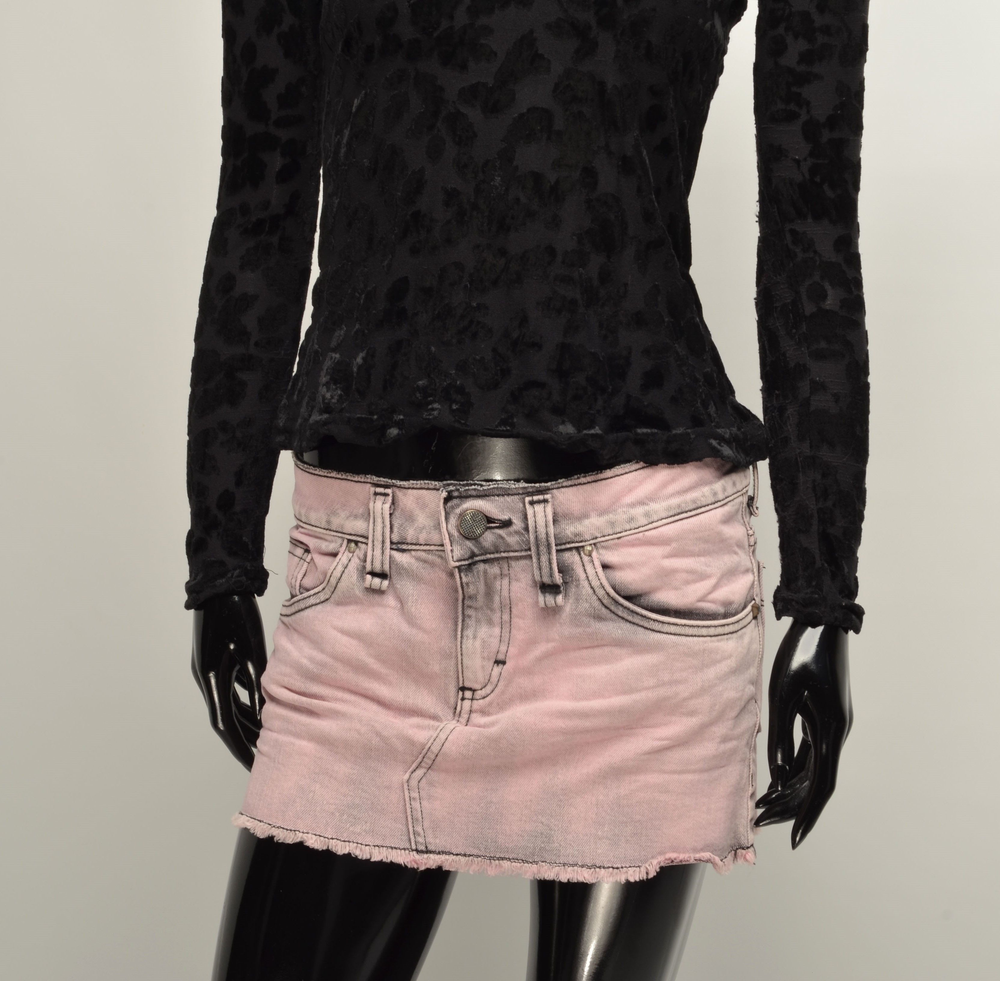 Morgan Homme Vintage Morgan de Toi 90's Mesh Leopard Long Sleeve Top Size S / US 4 / IT 40 - 3 Thumbnail