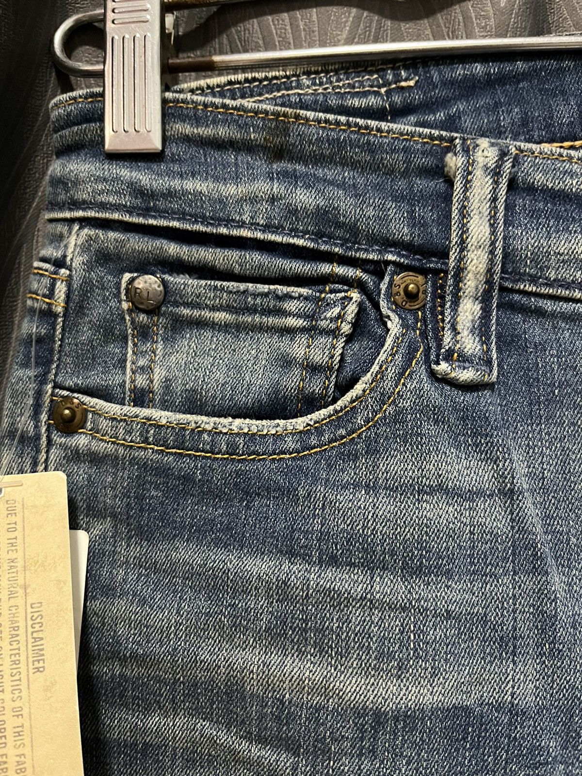 Denim & Supply Ralph Lauren Denim & Supply Vintage Look Skinny Jeans Size 27" / US 4 / IT 40 - 5 Thumbnail