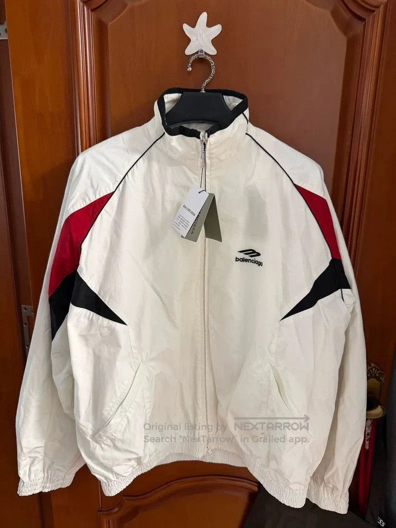 Balenciaga Balenciaga Ski Series White Red Jacket. Size US S / EU 44-46 / 1 - 1 Thumbnail