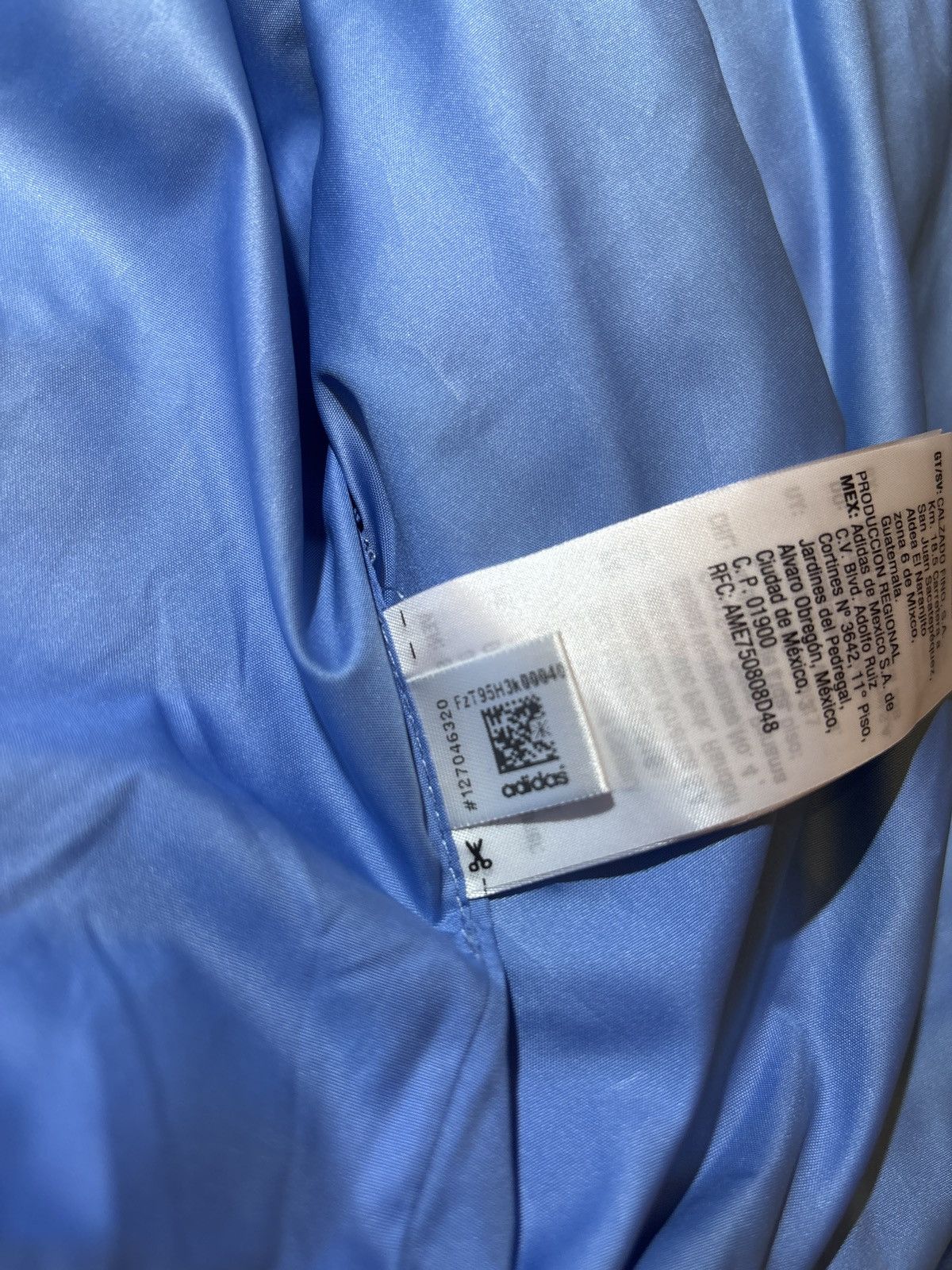 Ivy Park x adidas Faux-Fur Coat (Light Blue) — NWT Size M