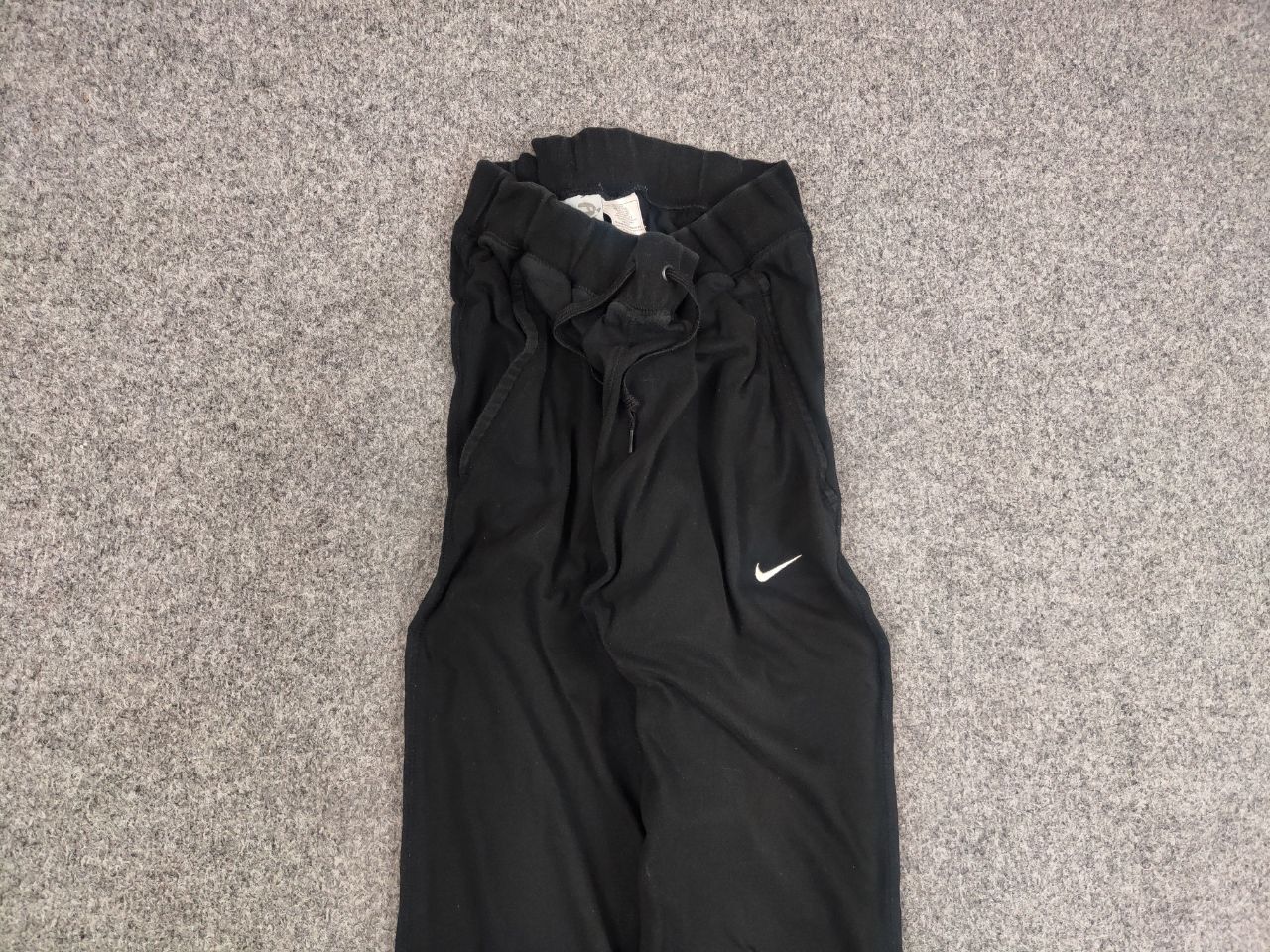 Nike Vintage Nike Swoosh Blank Cotton Baggy Track Pants Y2K Style Size US 32 / EU 48 - 4 Thumbnail