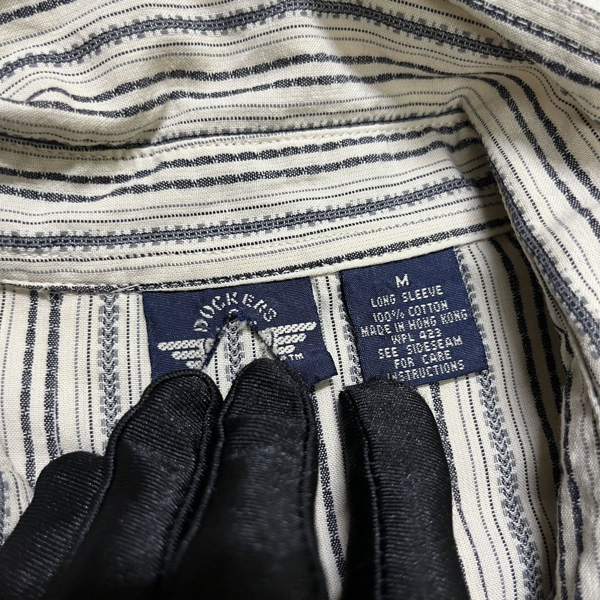 Dockers × Vintage Vintage Dockers Cropped Button Up Shirt Size US M / EU 48-50 / 2 - 7 Thumbnail