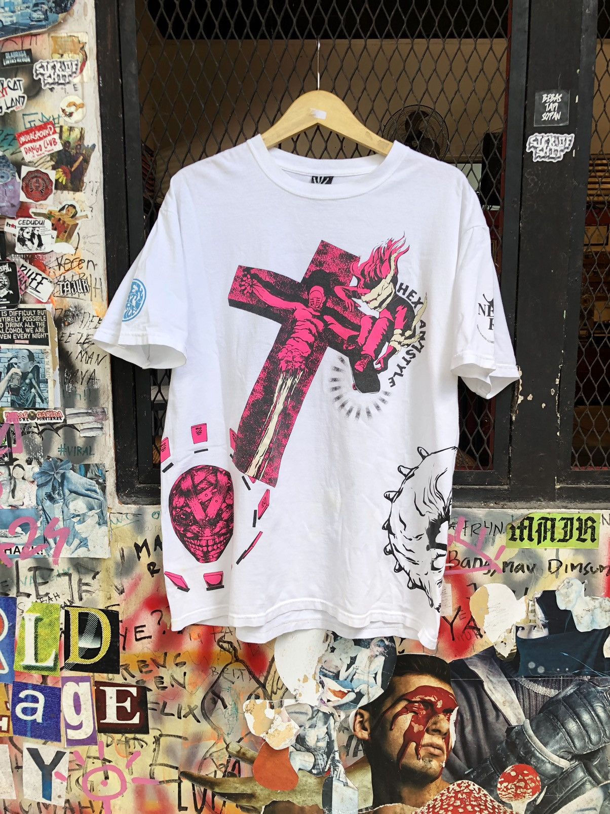 Anime × Cartoon Network HEY ANTISTYLE X EVANGELION SHIRT Size US L / EU 52-54 / 3 - 1 Thumbnail