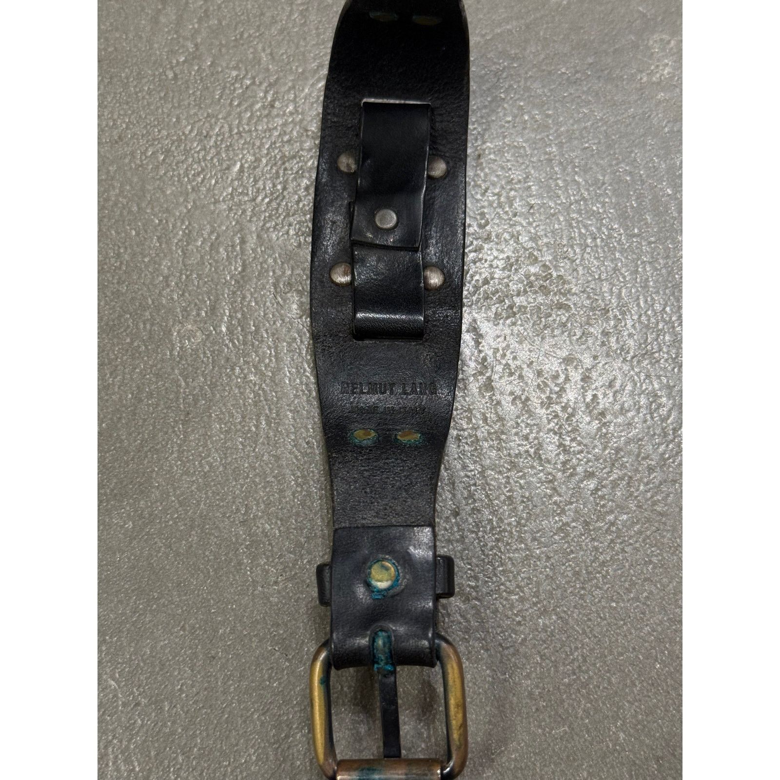 Helmut Lang S/S2003 Helmut Lang leather bracelet Size ONE SIZE - 4 Thumbnail