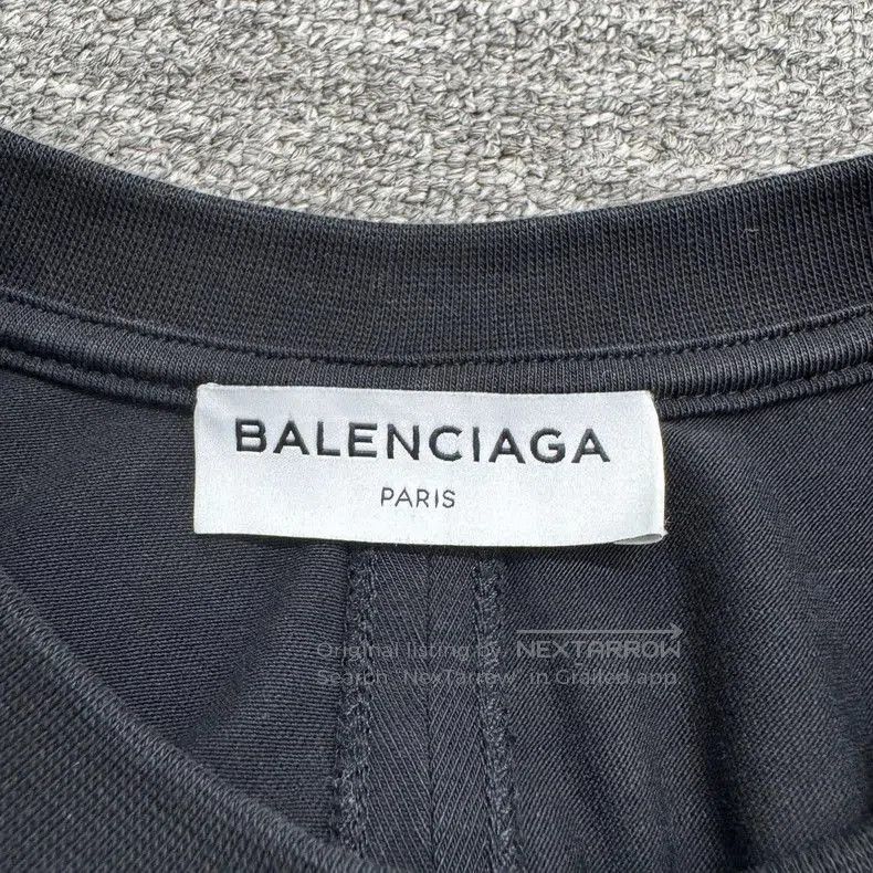 Balenciaga Balenciaga Letter Print Short Sleeve T. Size US S / EU 44-46 / 1 - 3 Thumbnail