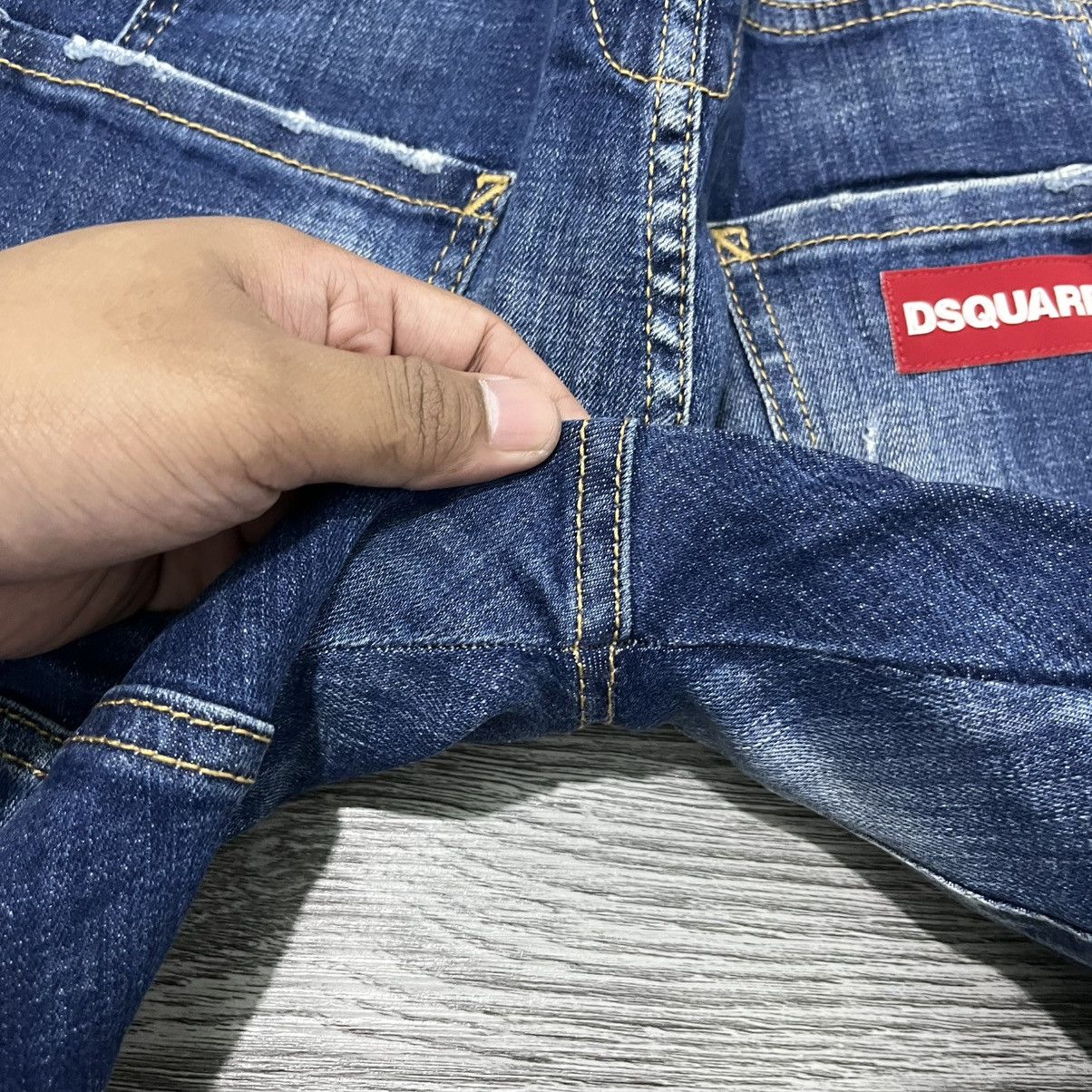 Dsquared2 VINTAGE Dsquared2 Distressed Ripped Denim Pant Stretch Size US 31 - 15 Thumbnail