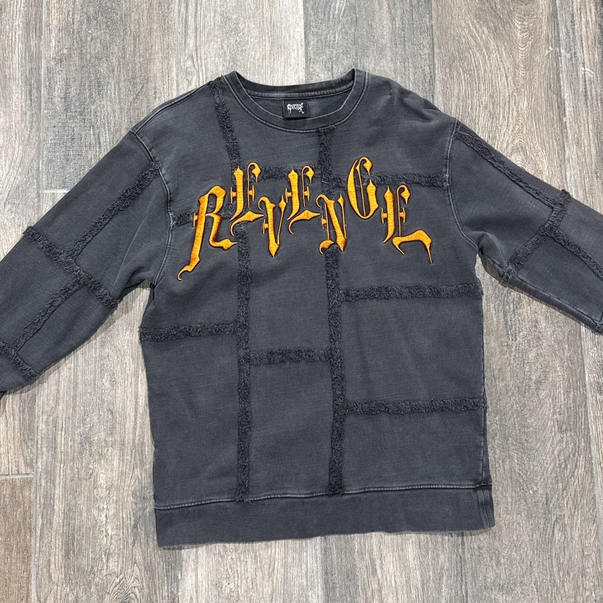 Revenge REVENGE Orange Patchwork Size US S / EU 44-46 / 1 - 1 Thumbnail